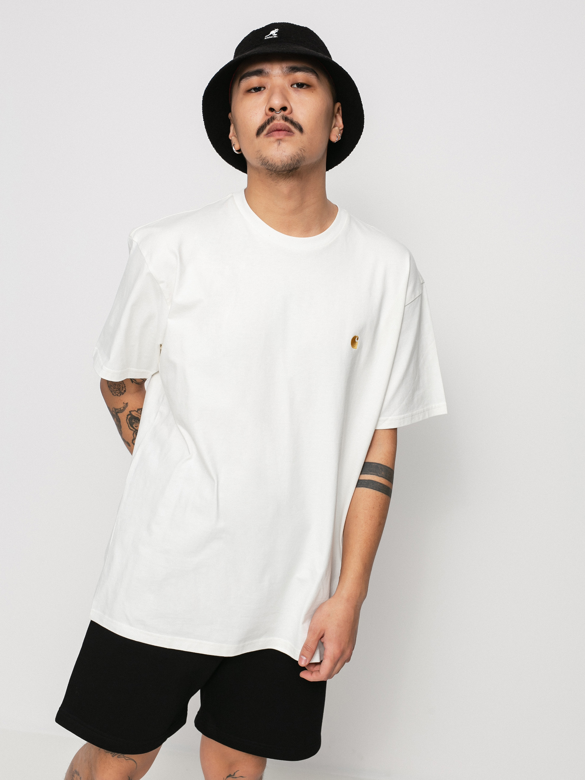 T-shirt Carhartt WIP Chase (wax/gold)