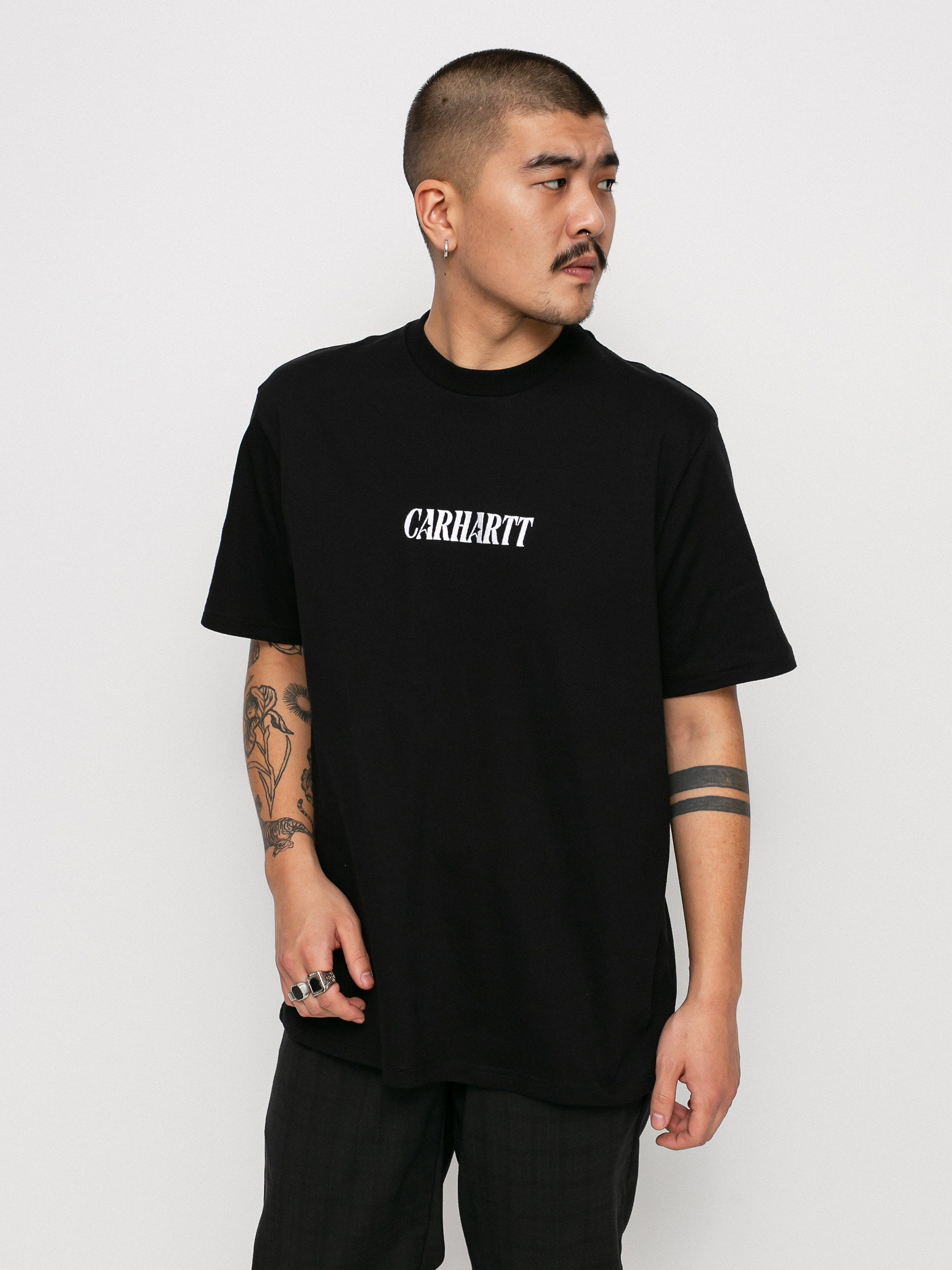 T-shirt Carhartt WIP Multi Star Script (black/white)