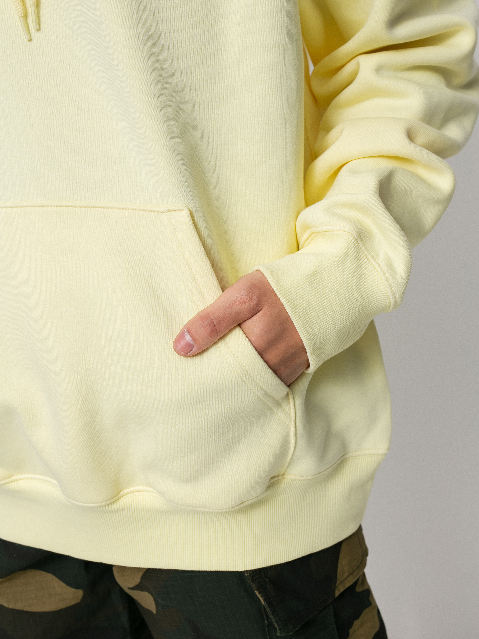 Bluza z kapturem Carhartt WIP Carhartt HD (soft yellow/popsicle)