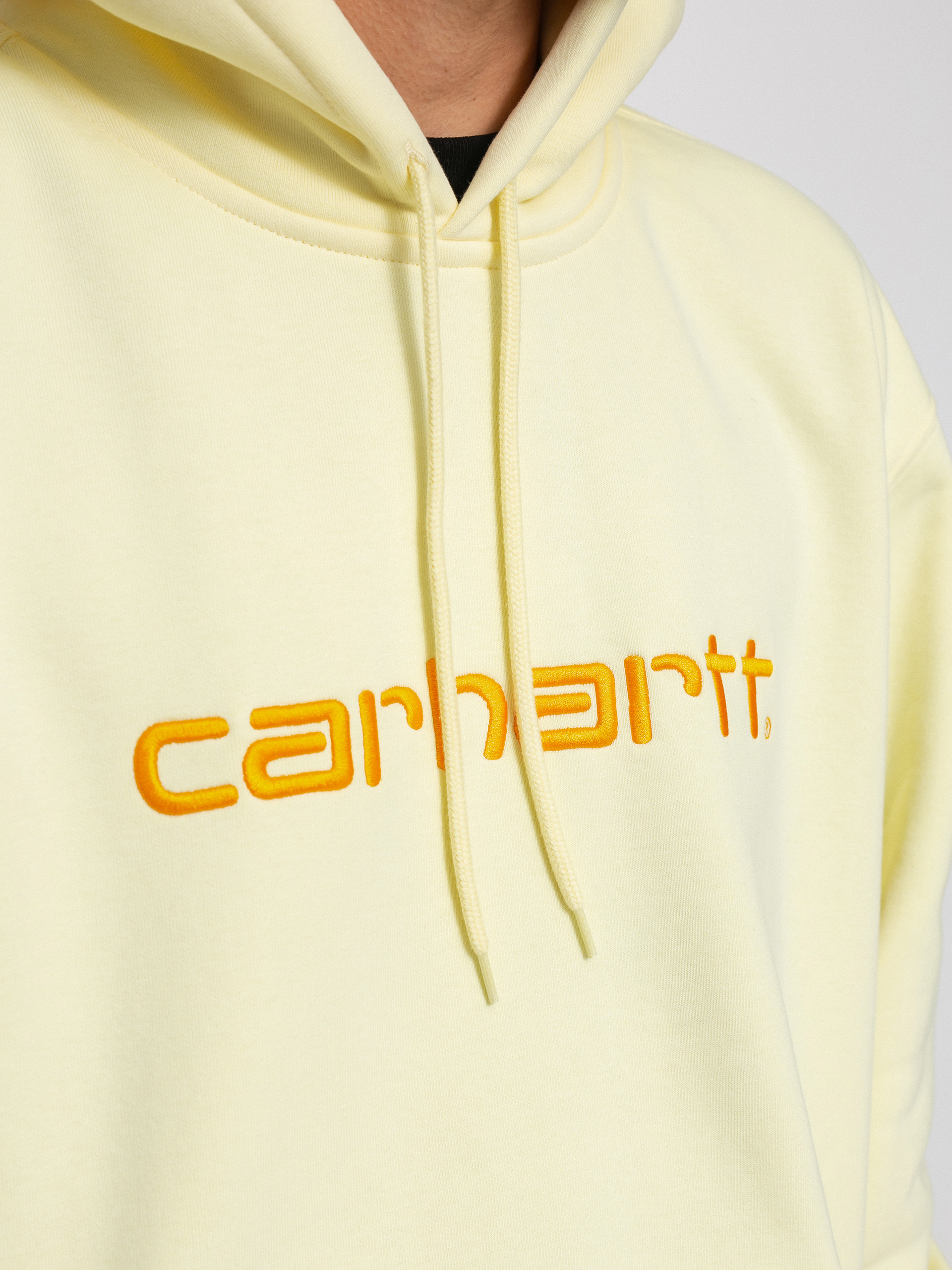 Bluza z kapturem Carhartt WIP Carhartt HD (soft yellow/popsicle)
