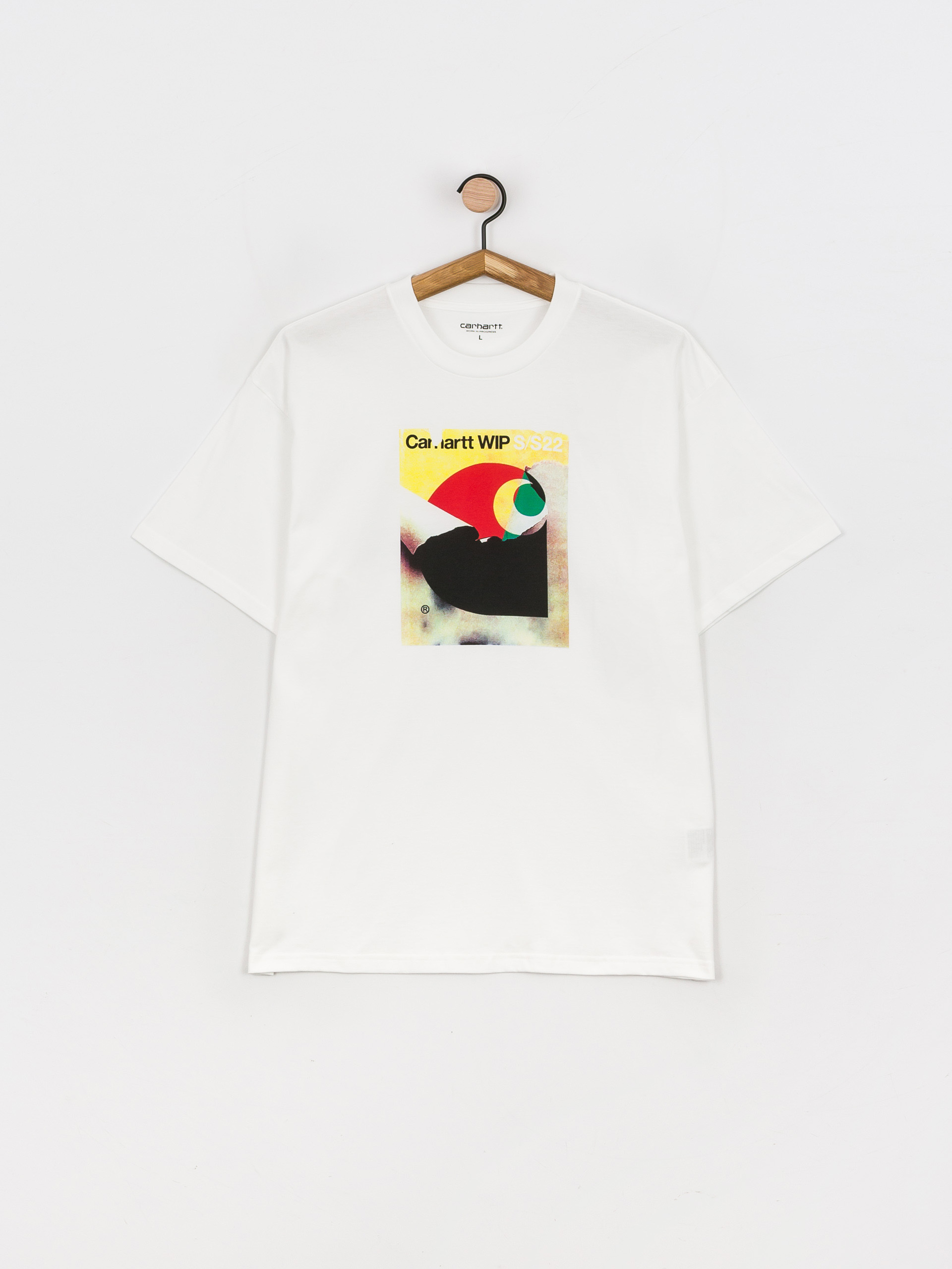 T-shirt Carhartt WIP Bookcover (white)