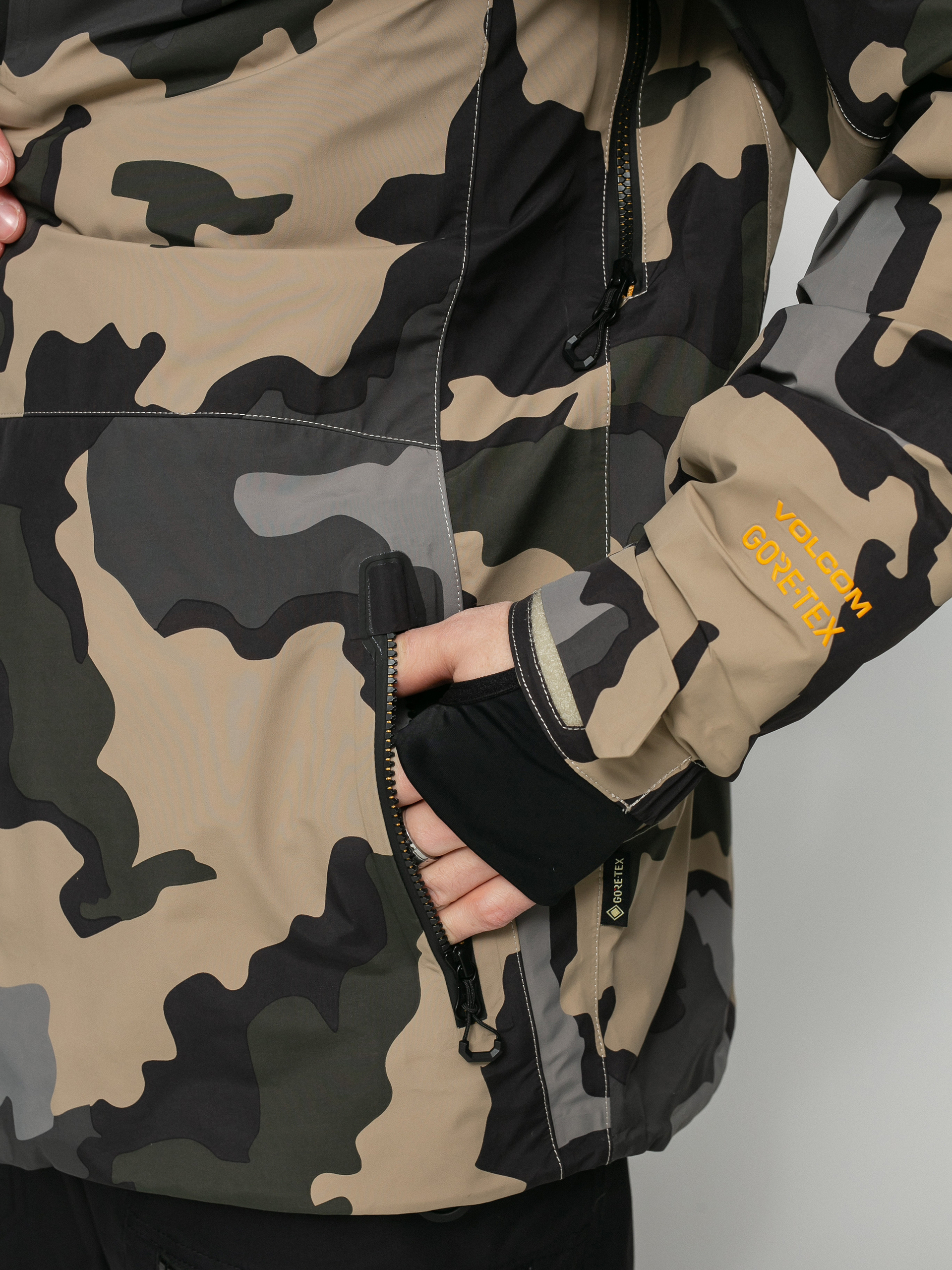 Męska Kurtka snowboardowa Volcom Tds Inf Gore Tex (drill khaki)