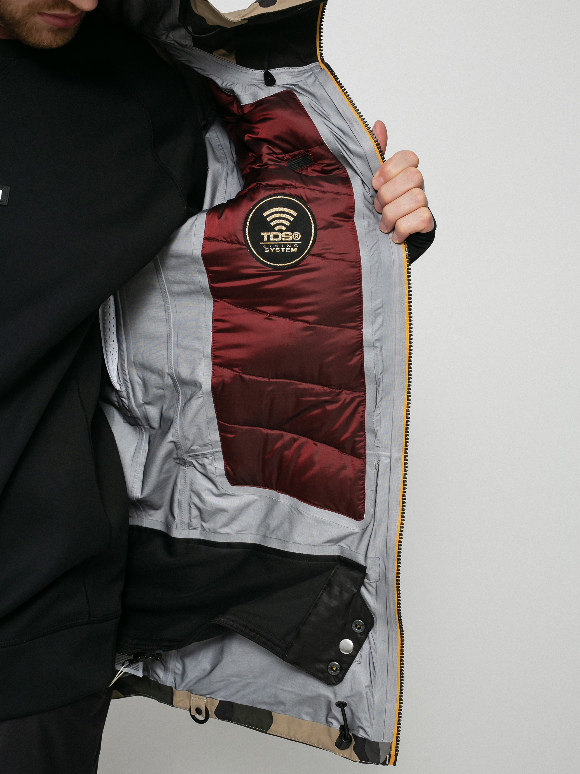 Męska Kurtka snowboardowa Volcom Tds Inf Gore Tex (drill khaki)