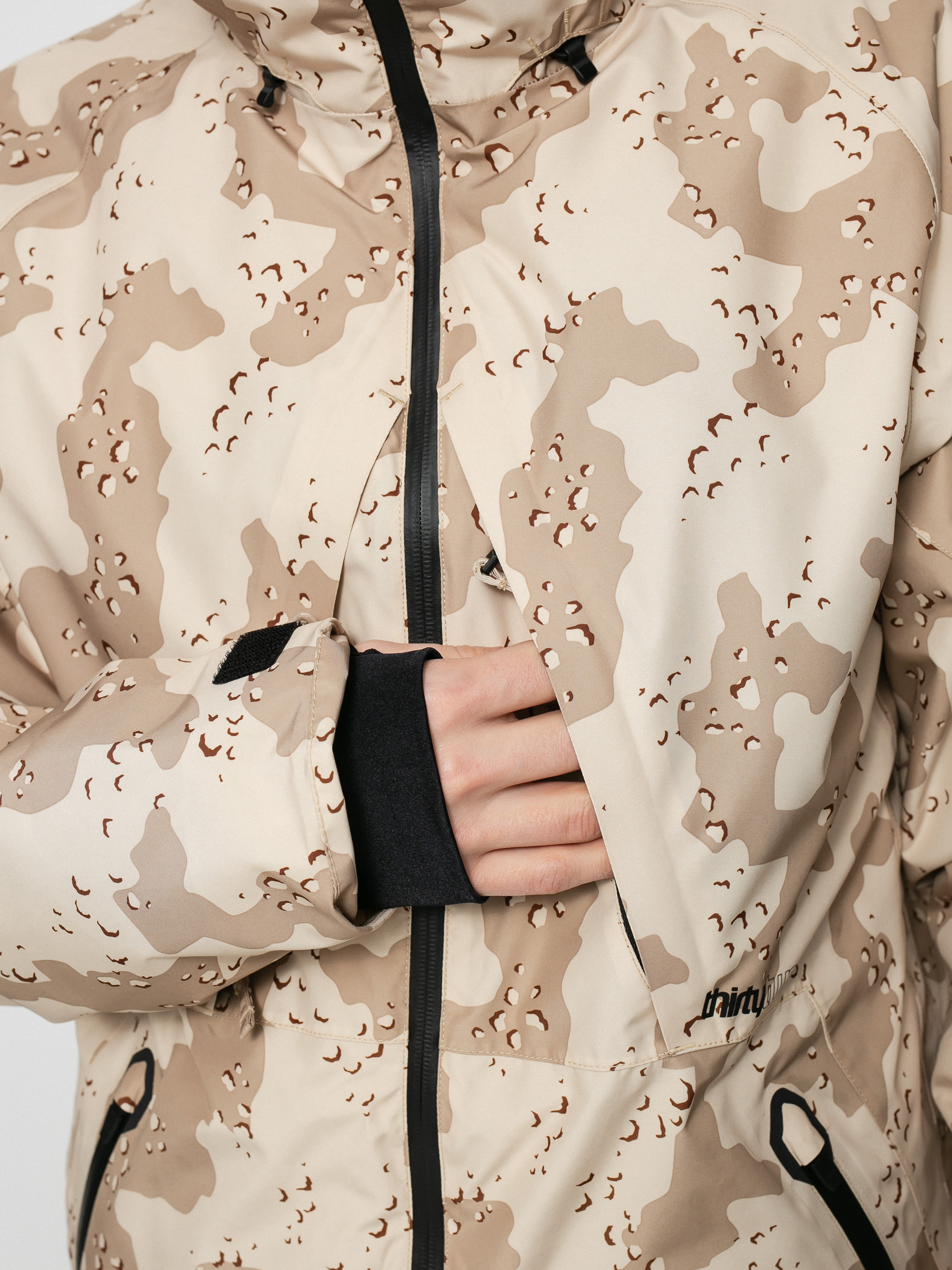 Męska Kurtka snowboardowa ThirtyTwo Lashed Insulated Jacket (sand)