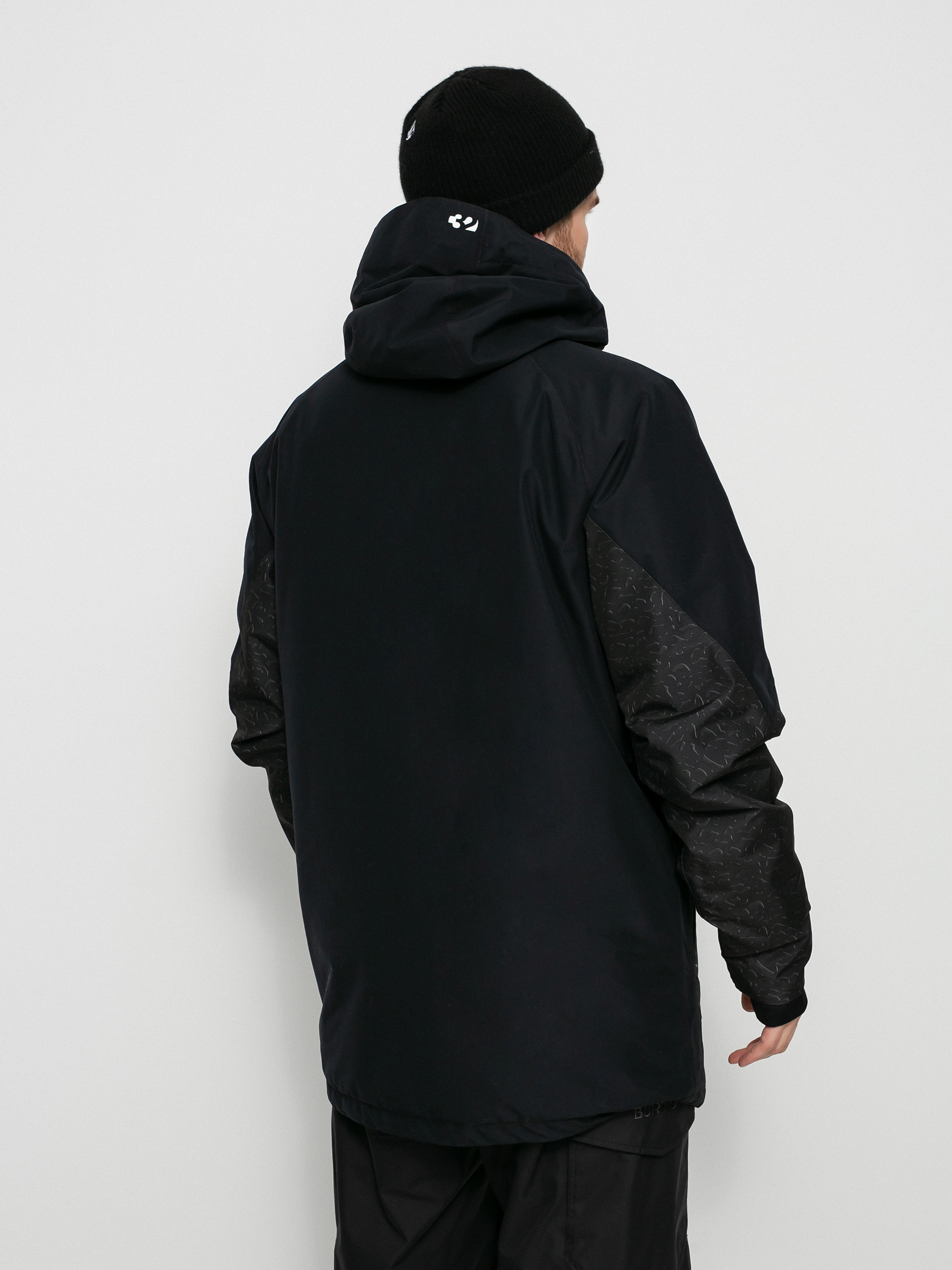 Męska Kurtka snowboardowa ThirtyTwo Lashed Insulated Jacket (black/print)
