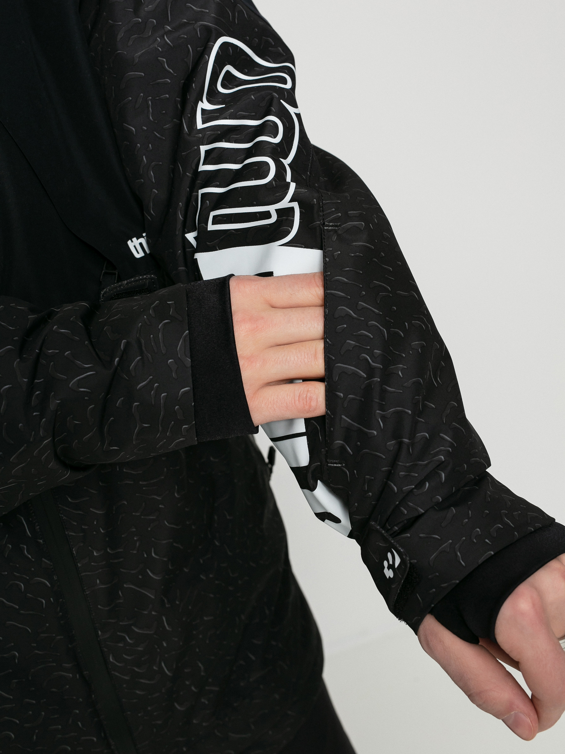 Męska Kurtka snowboardowa ThirtyTwo Lashed Insulated Jacket (black/print)