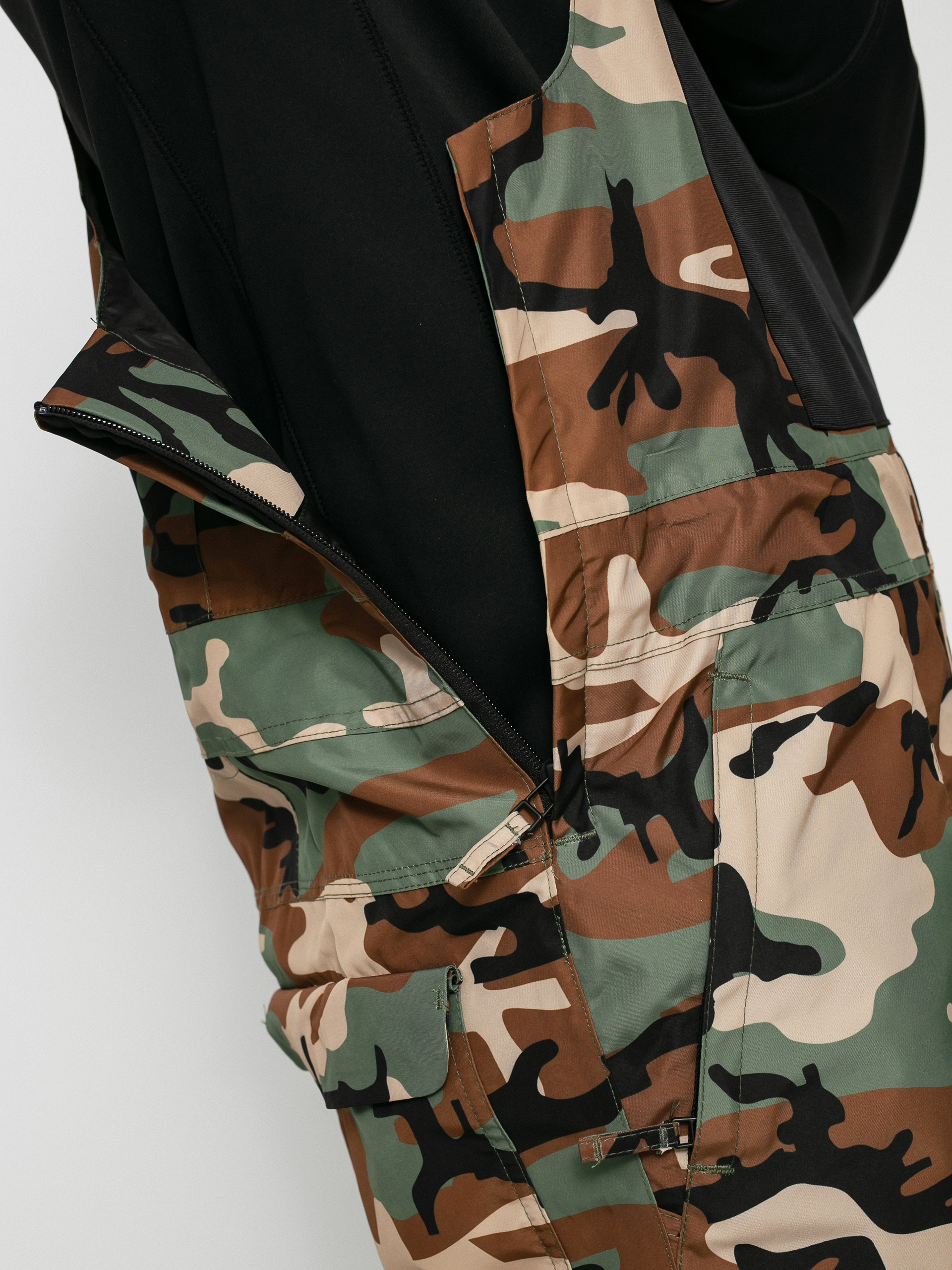 Męskie Spodnie snowboardowe ThirtyTwo Basement Bib (camo)