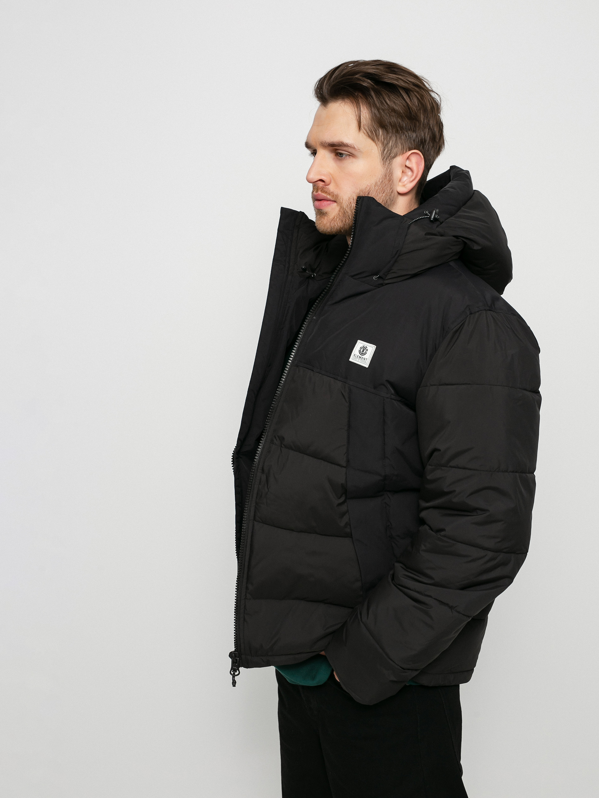 Kurtka Element Dulcey Puff (flint black)
