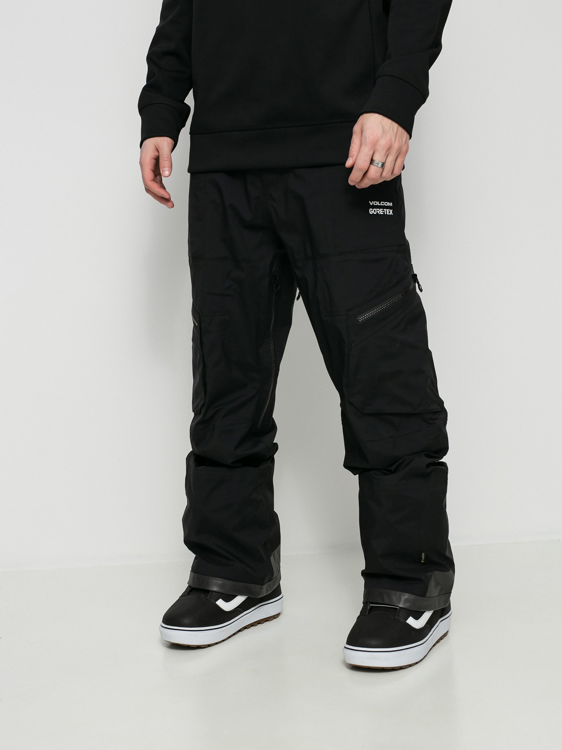 Męskie Spodnie snowboardowe Volcom Guch Stretch Gore (black)