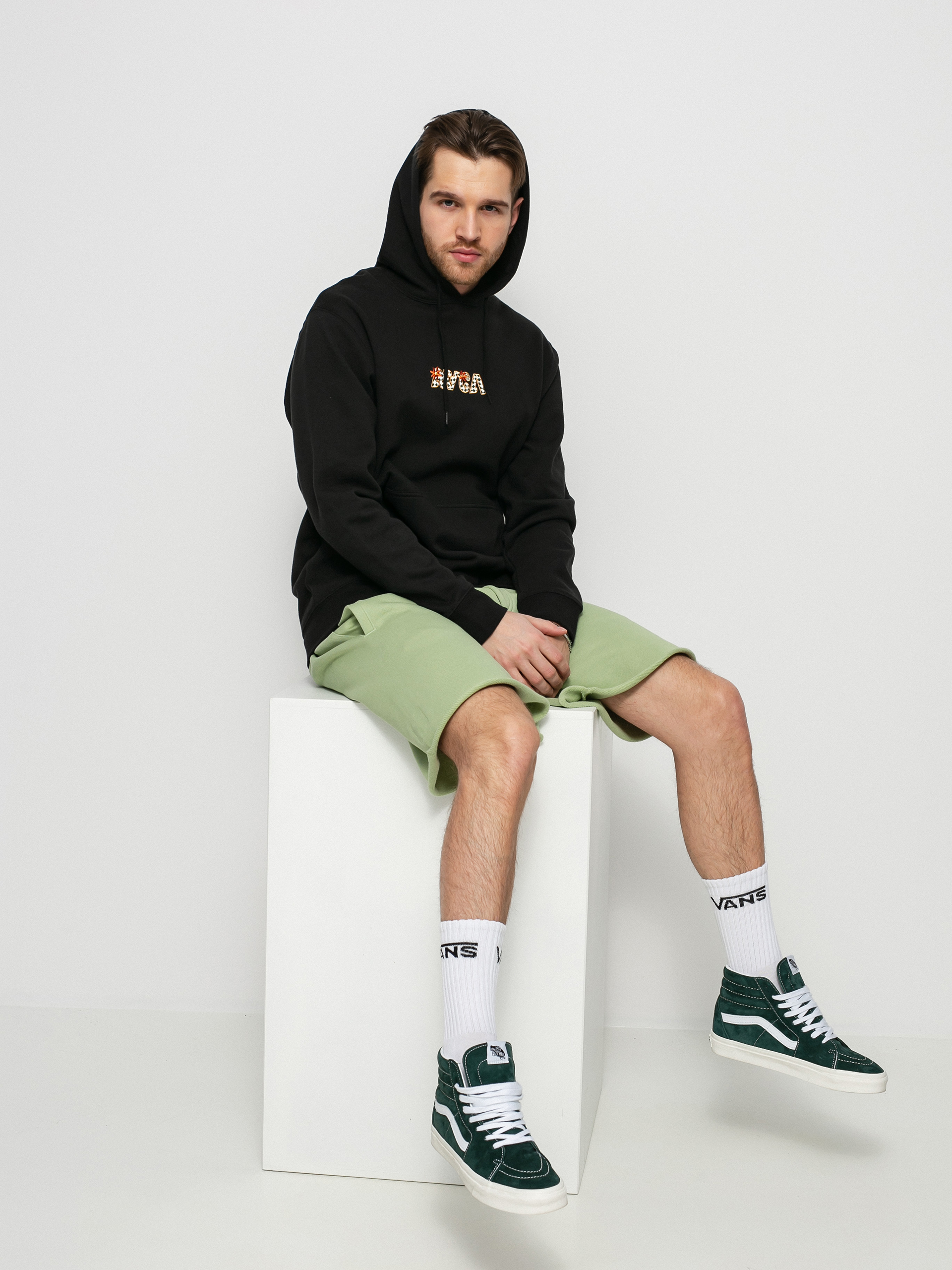 Bluza z kapturem RVCA Mel G Panther HD (black)