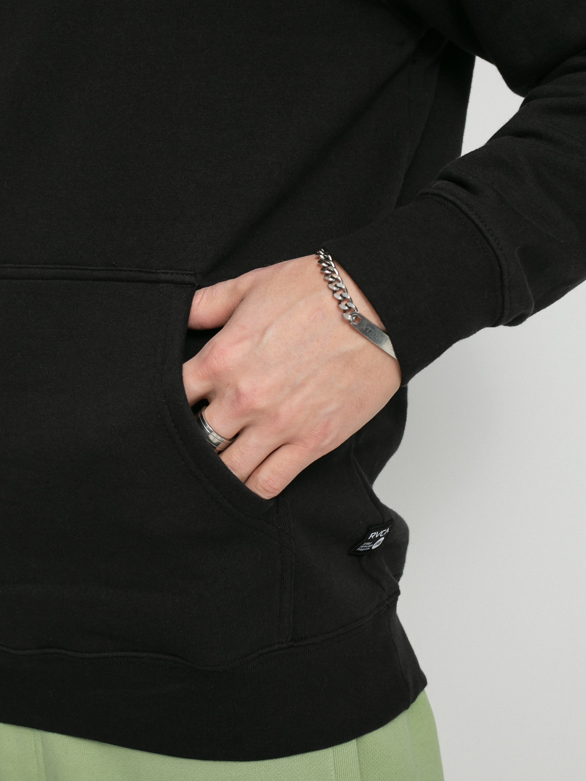 Bluza z kapturem RVCA Mel G Panther HD (black)