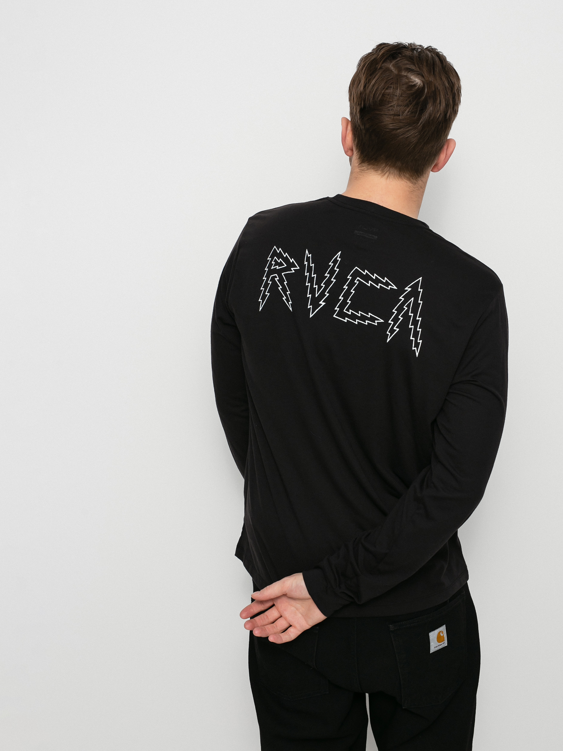 Longsleeve RVCA Leines Banner (black)