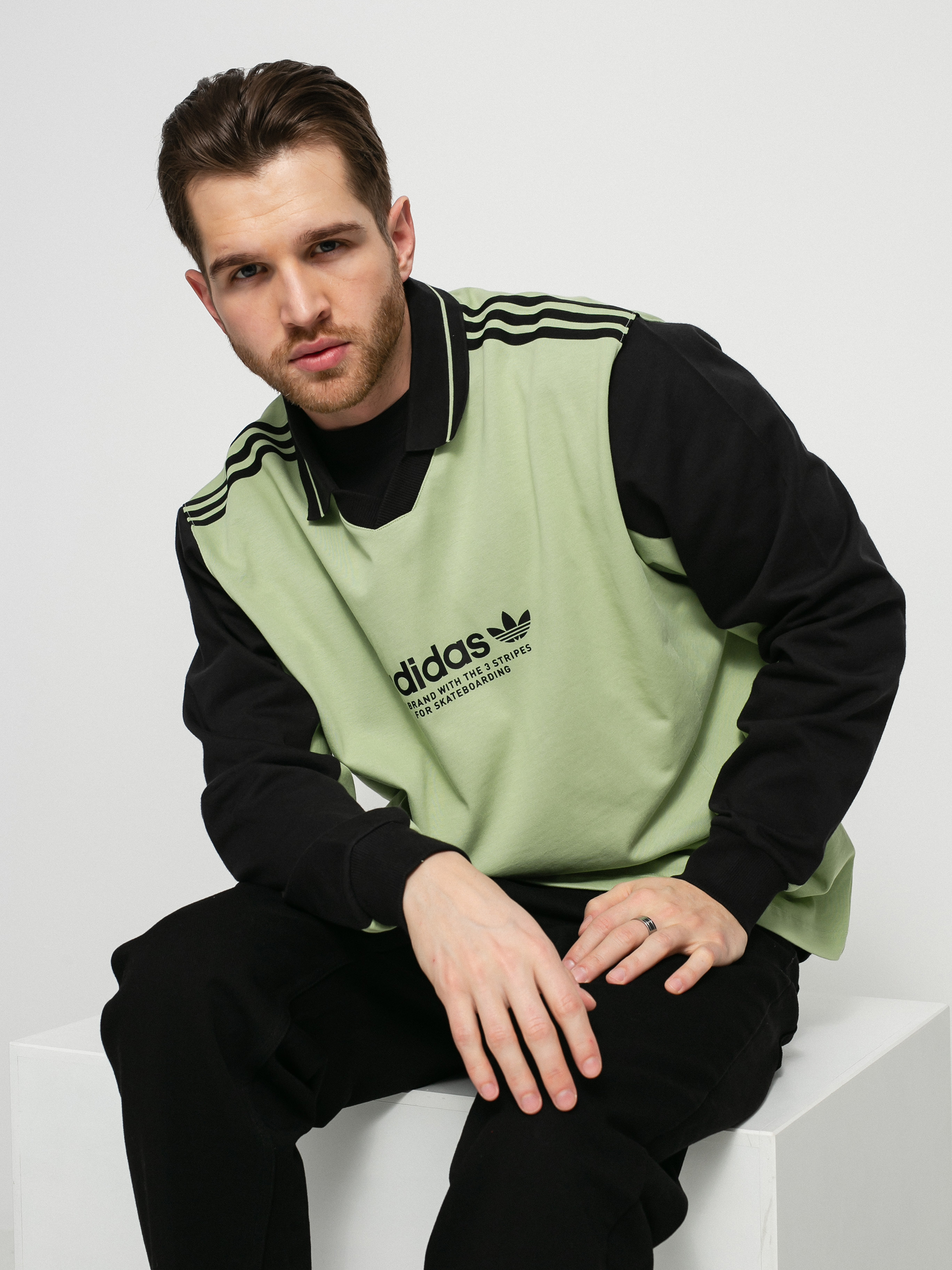 Longsleeve adidas Keeper Jersey (maglim/black)