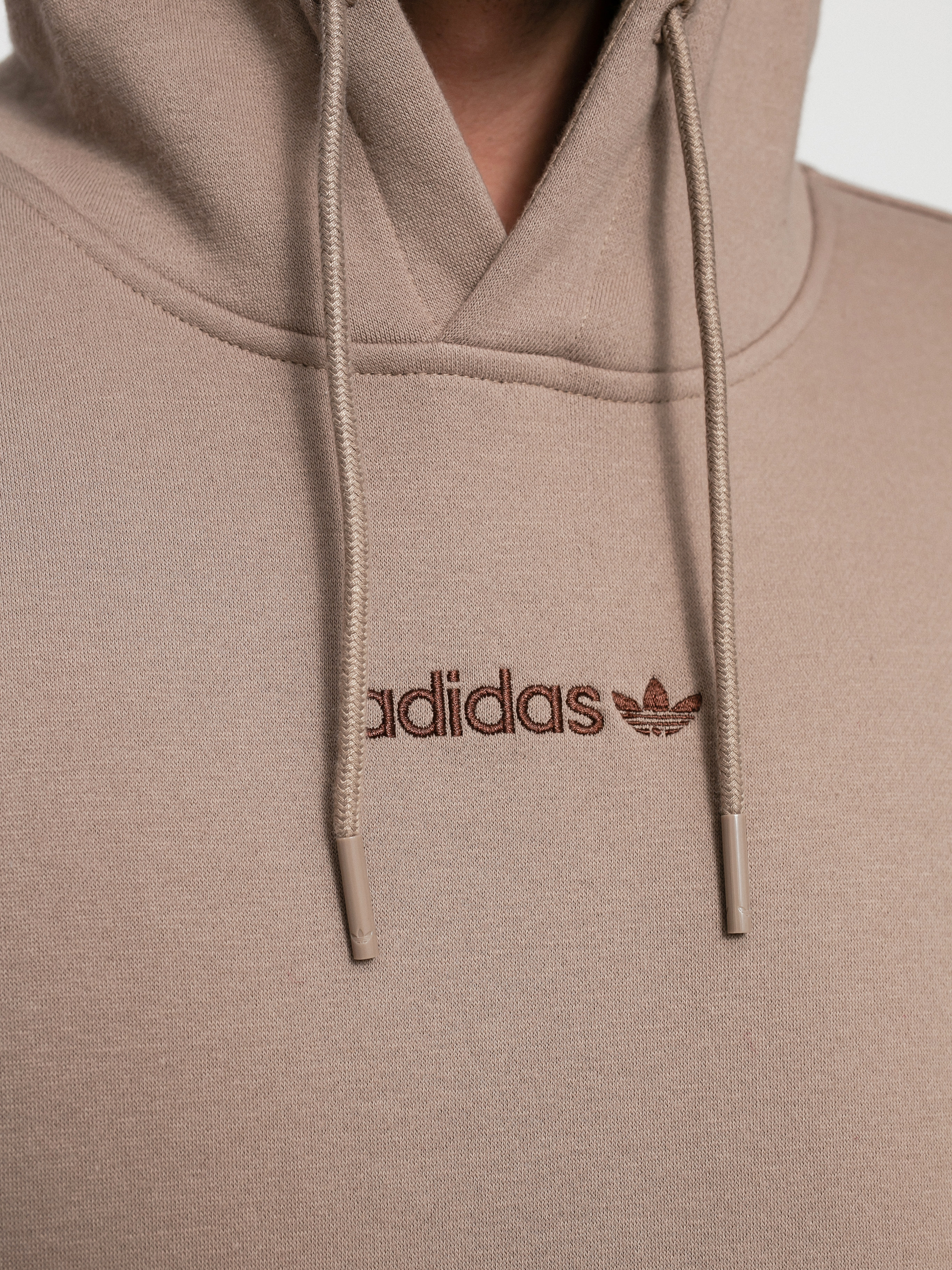Bluza z kapturem adidas Originals TRF Linear HD (chalky brown)