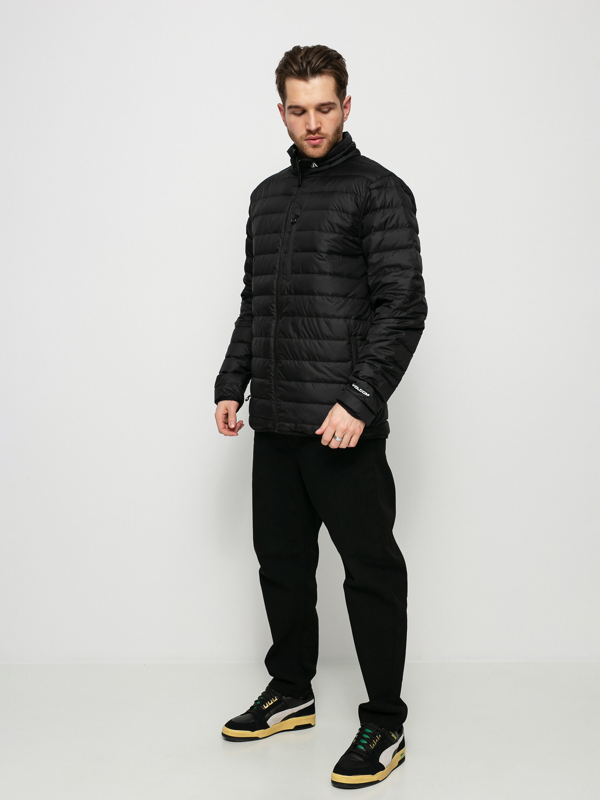 Kurtka snowboardowa Volcom Puff Puff Give (black)