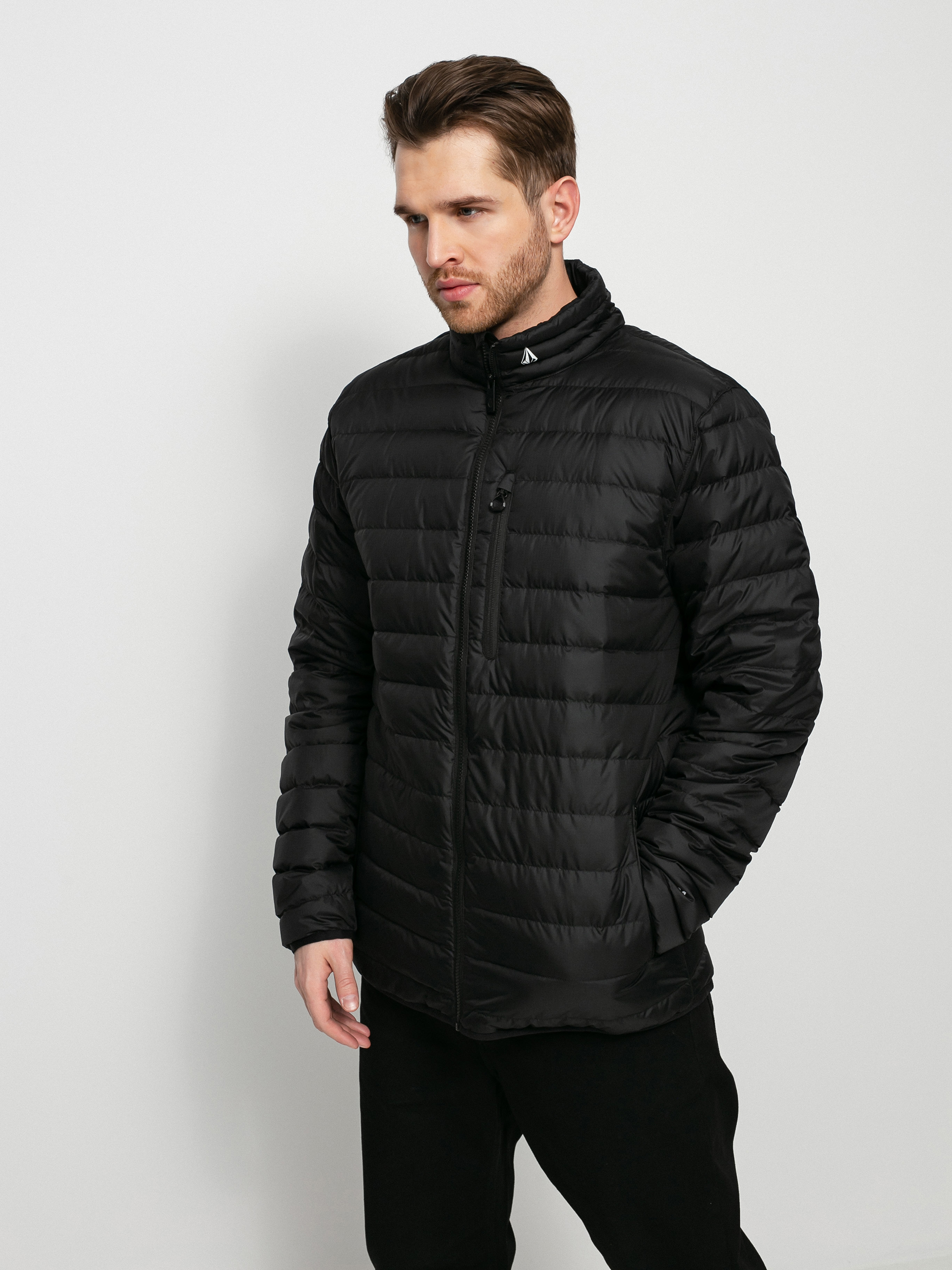 Kurtka snowboardowa Volcom Puff Puff Give (black)