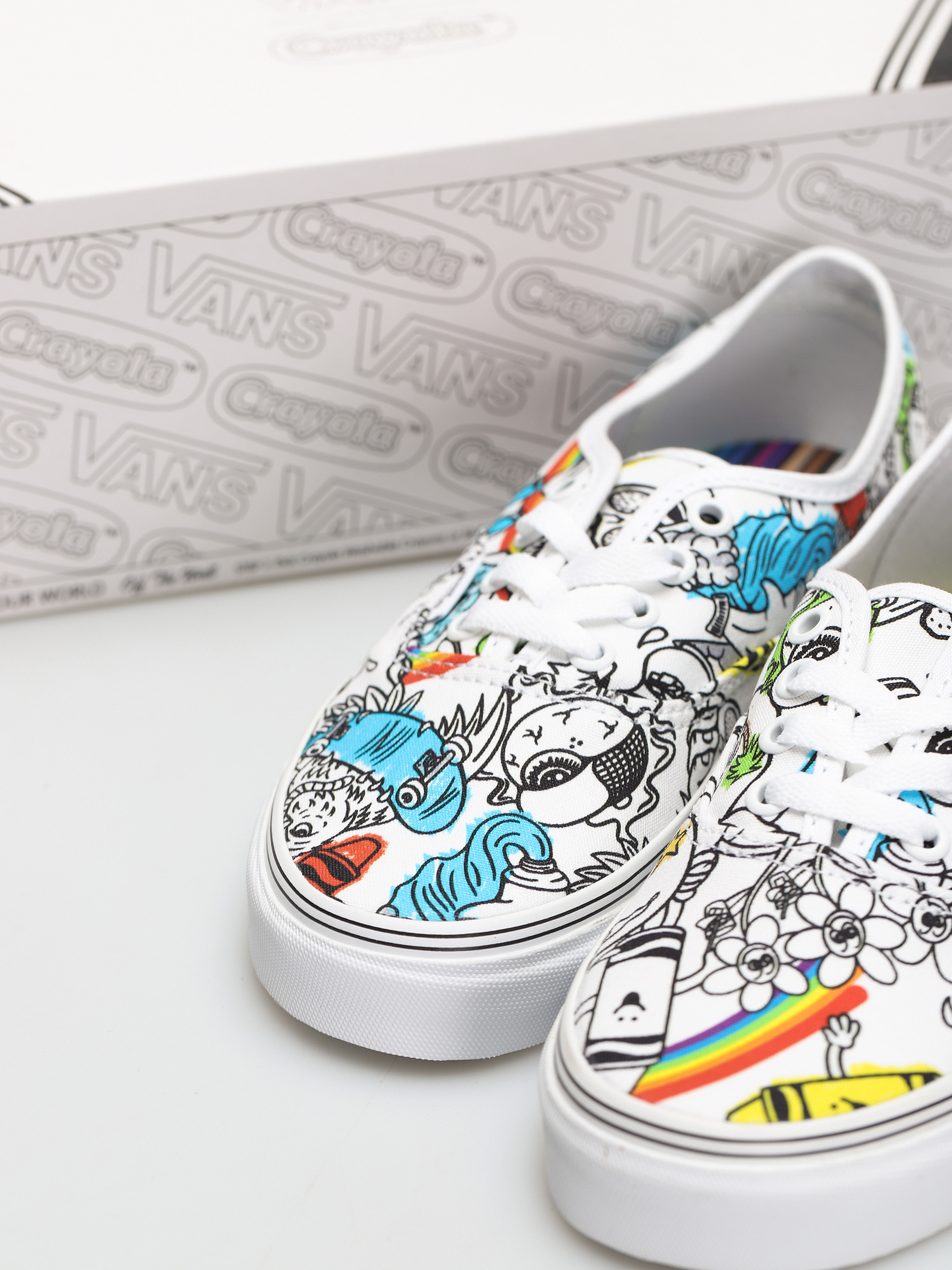 Buty Vans X Crayola Authentic (crayola/diy/sketch your way)