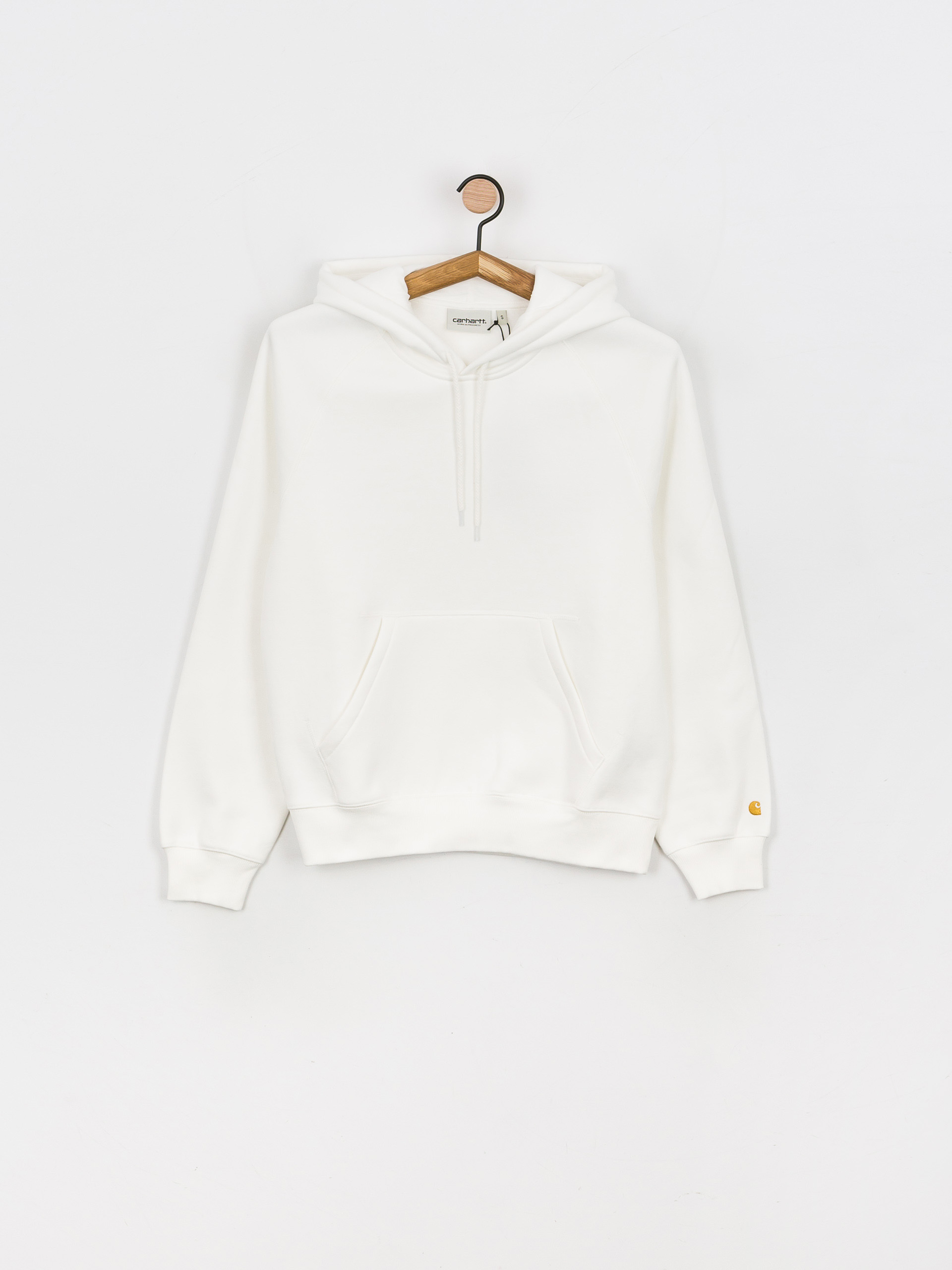 Bluza z kapturem Carhartt WIP Chase HD Wmn (wax/gold)