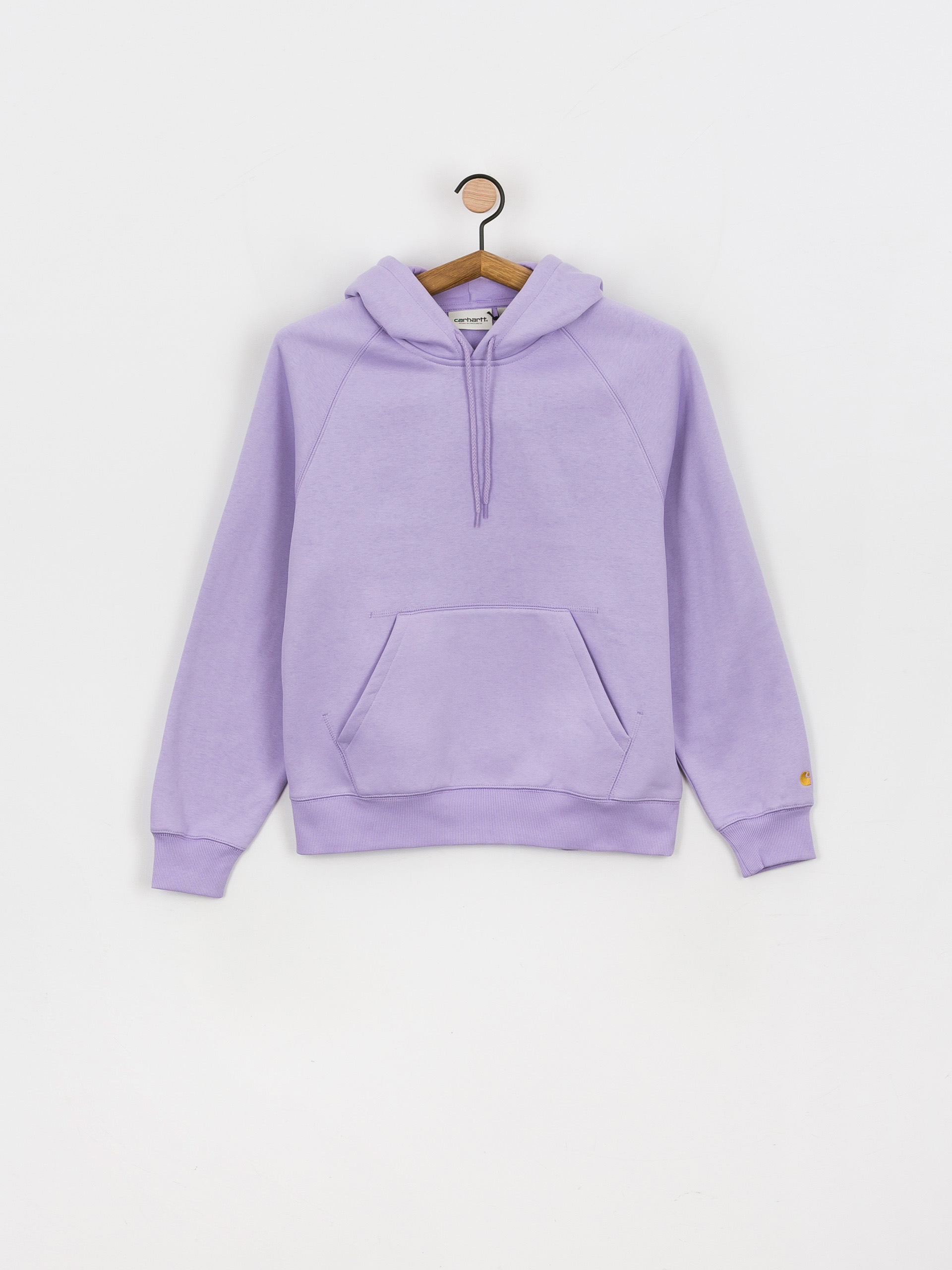 Bluza z kapturem Carhartt WIP Chase HD Wmn (soft lavender/gold)
