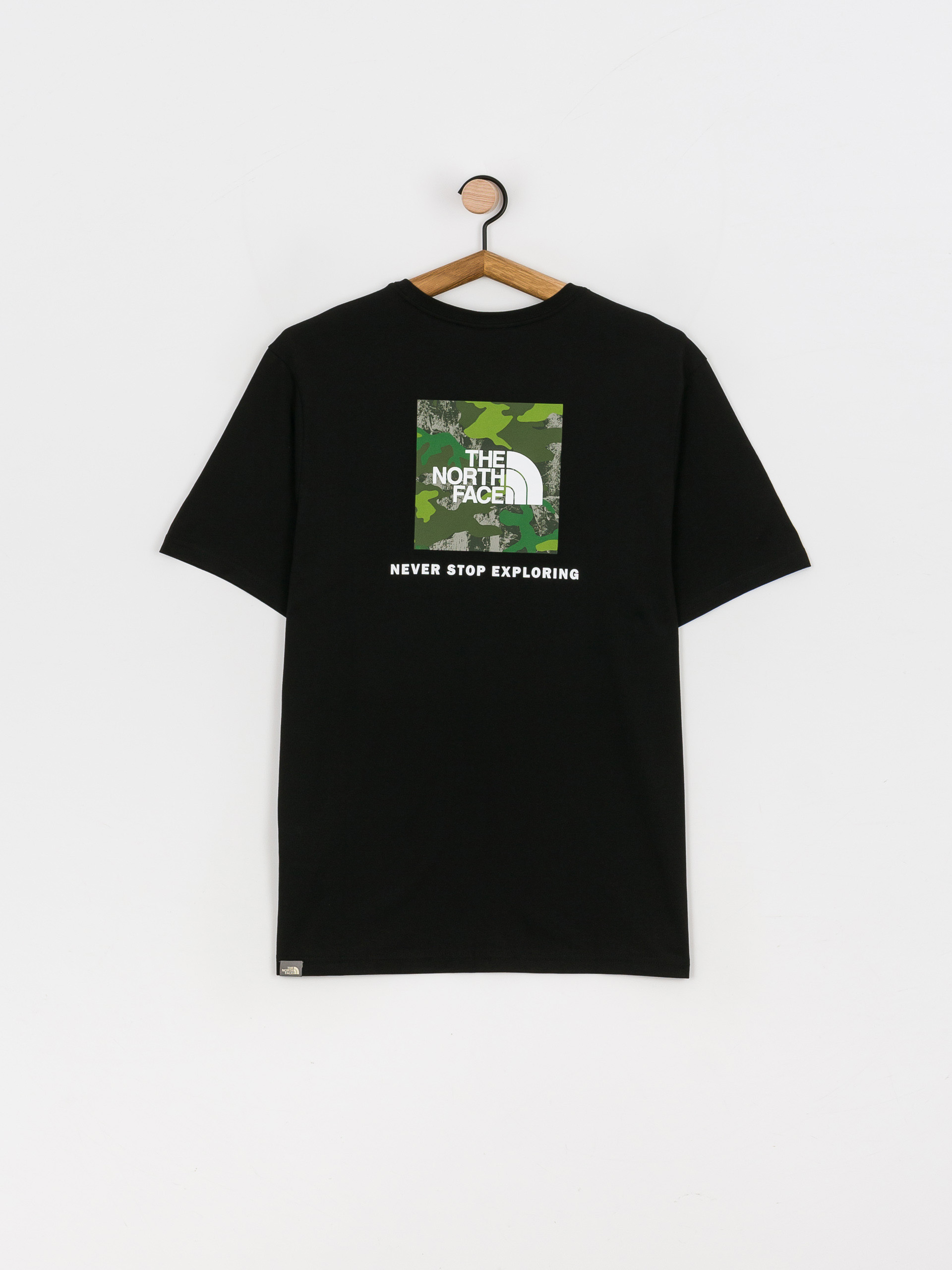 T-shirt The North Face Redbox (tnfblk/teagrntnfcamoprint)