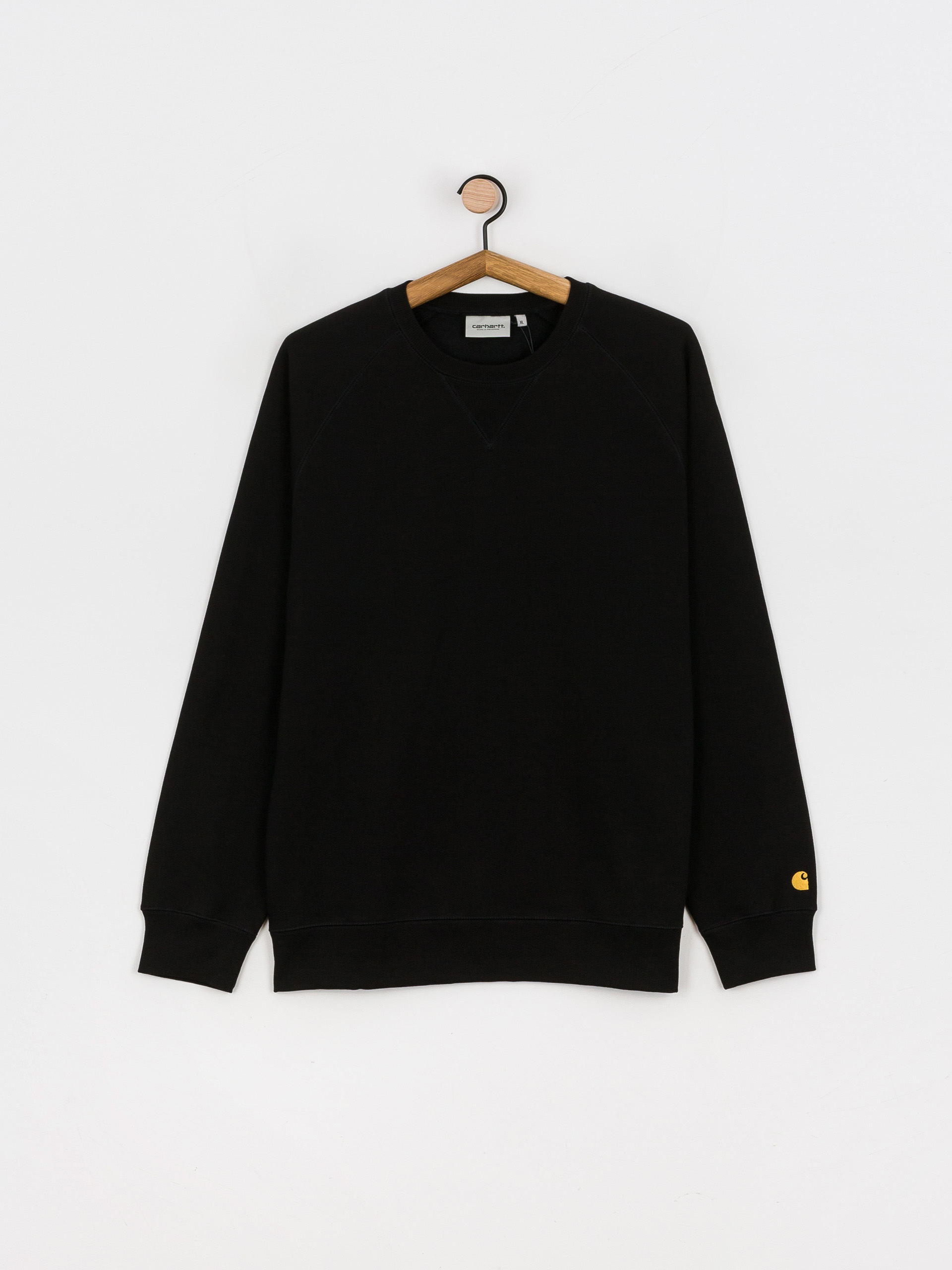 Bluza Carhartt WIP Chase (black/gold)