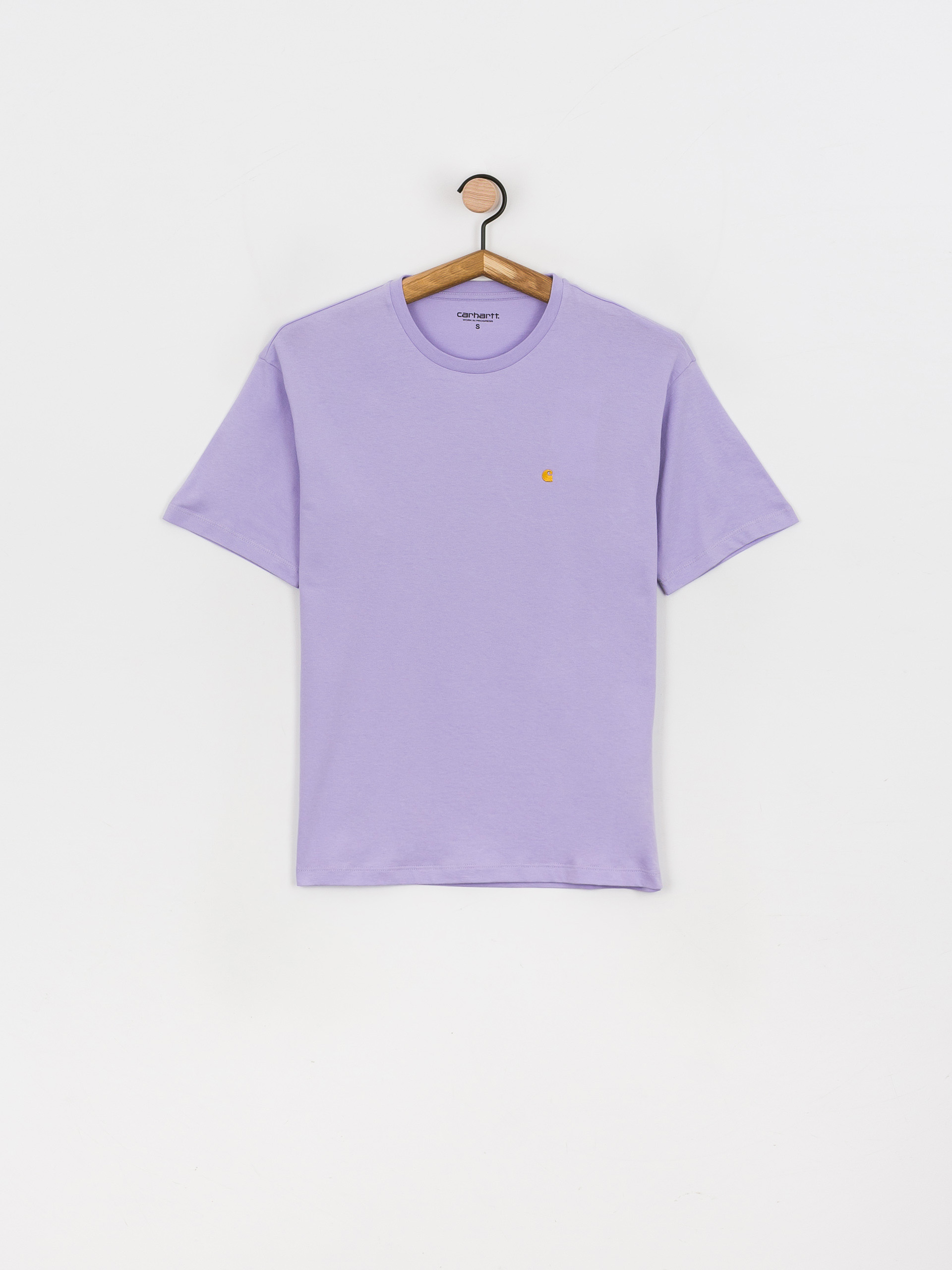 T-shirt Carhartt WIP Chase Wmn (soft lavender/gold)