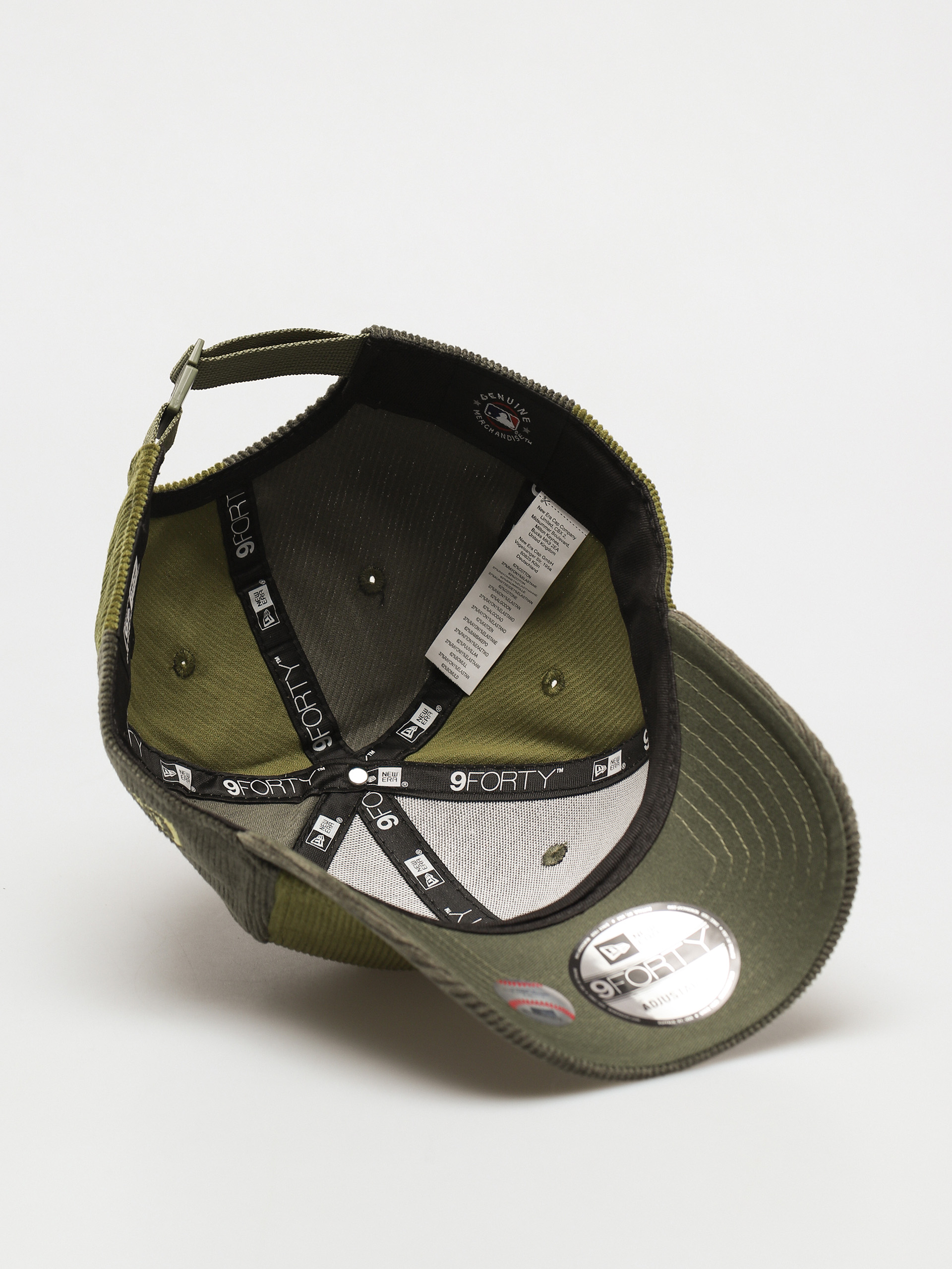 Czapka z daszkiem New Era Cord 9Forty (khaki)