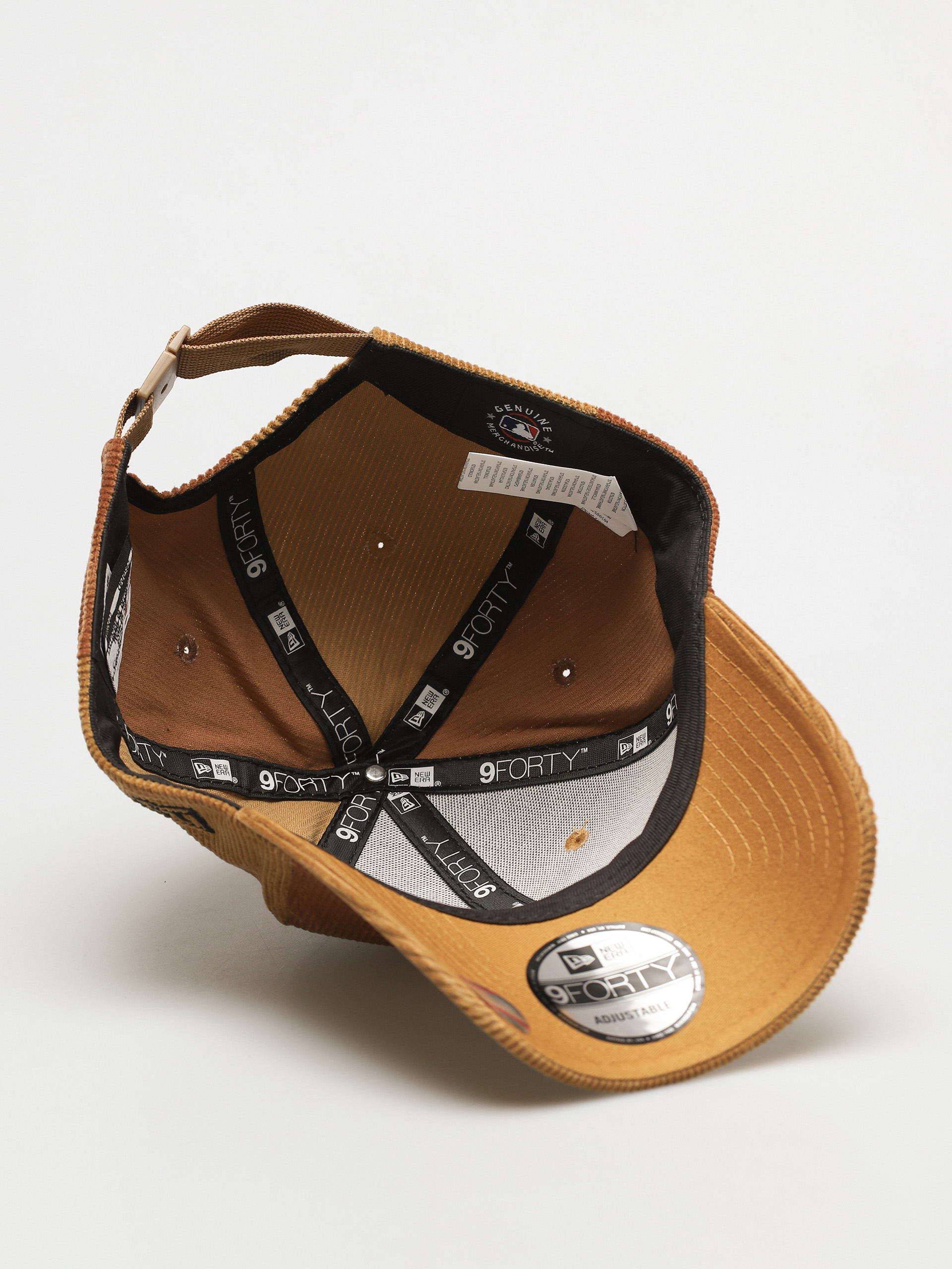 Czapka z daszkiem New Era Cord 9Forty (tan)
