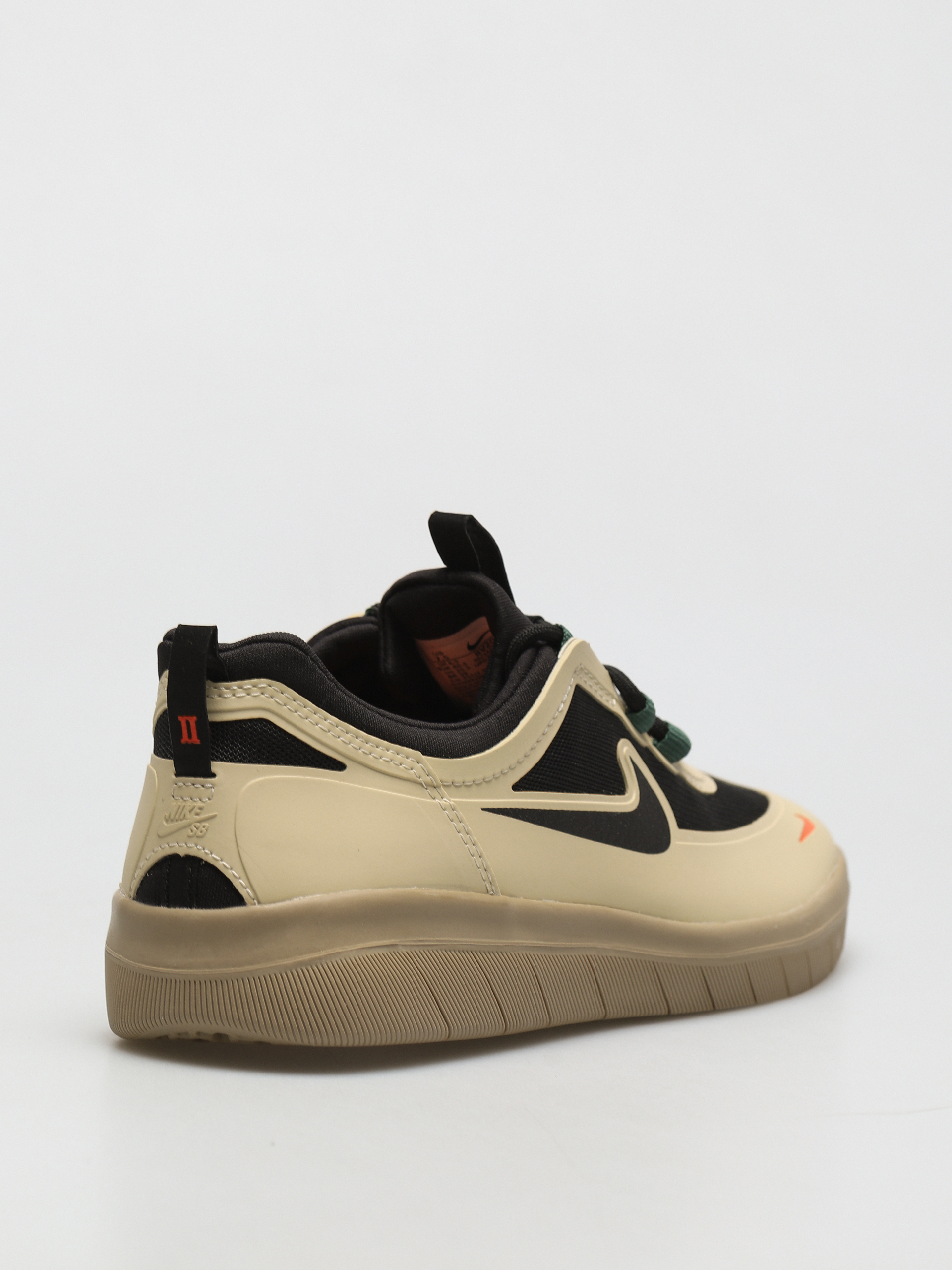 Buty Nike SB Nyjah Free 2 (rattan/black noble green safety orange)