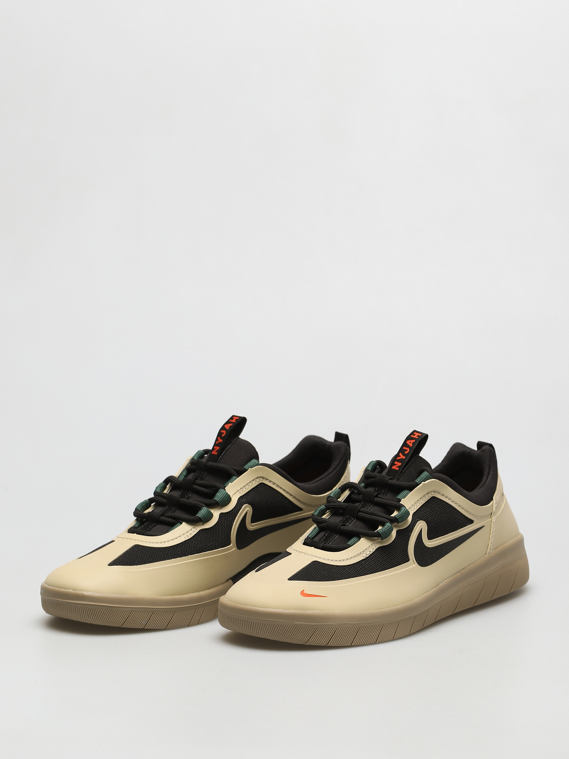Buty Nike SB Nyjah Free 2 (rattan/black noble green safety orange)