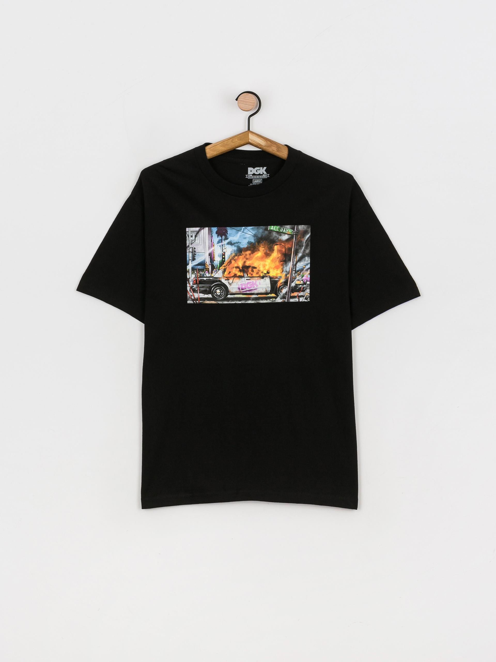 T-shirt DGK Regime (black)