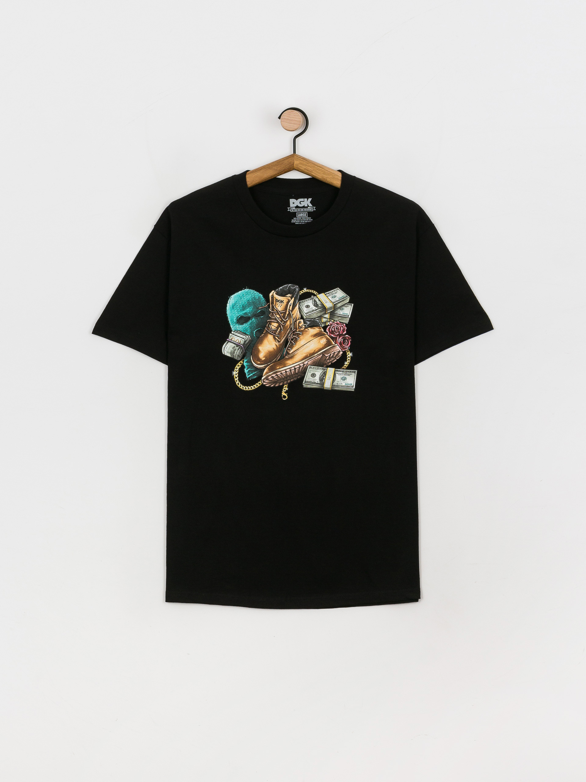 T-shirt DGK Bounty (black)