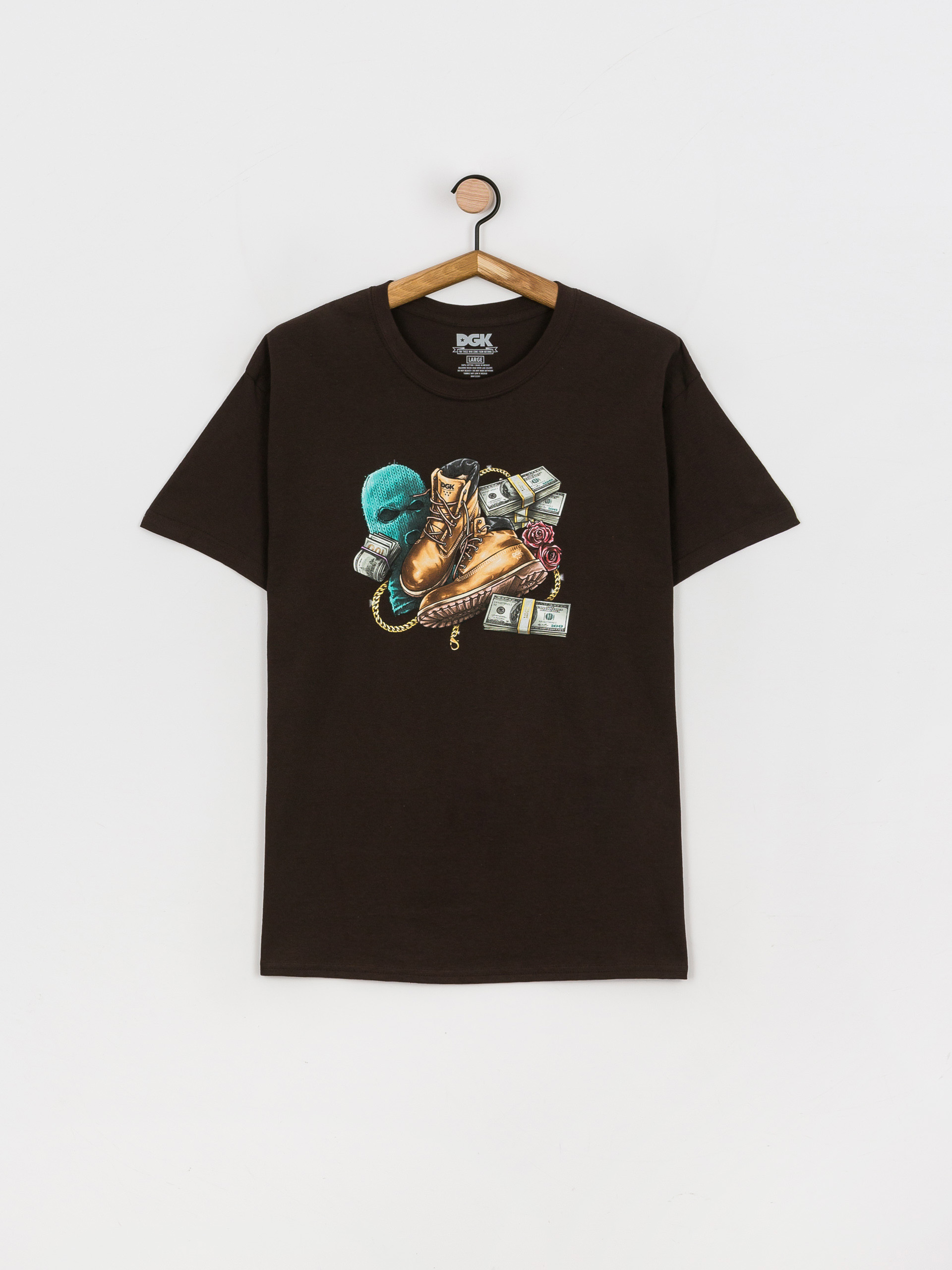 T-shirt DGK Bounty (dark chocolate)