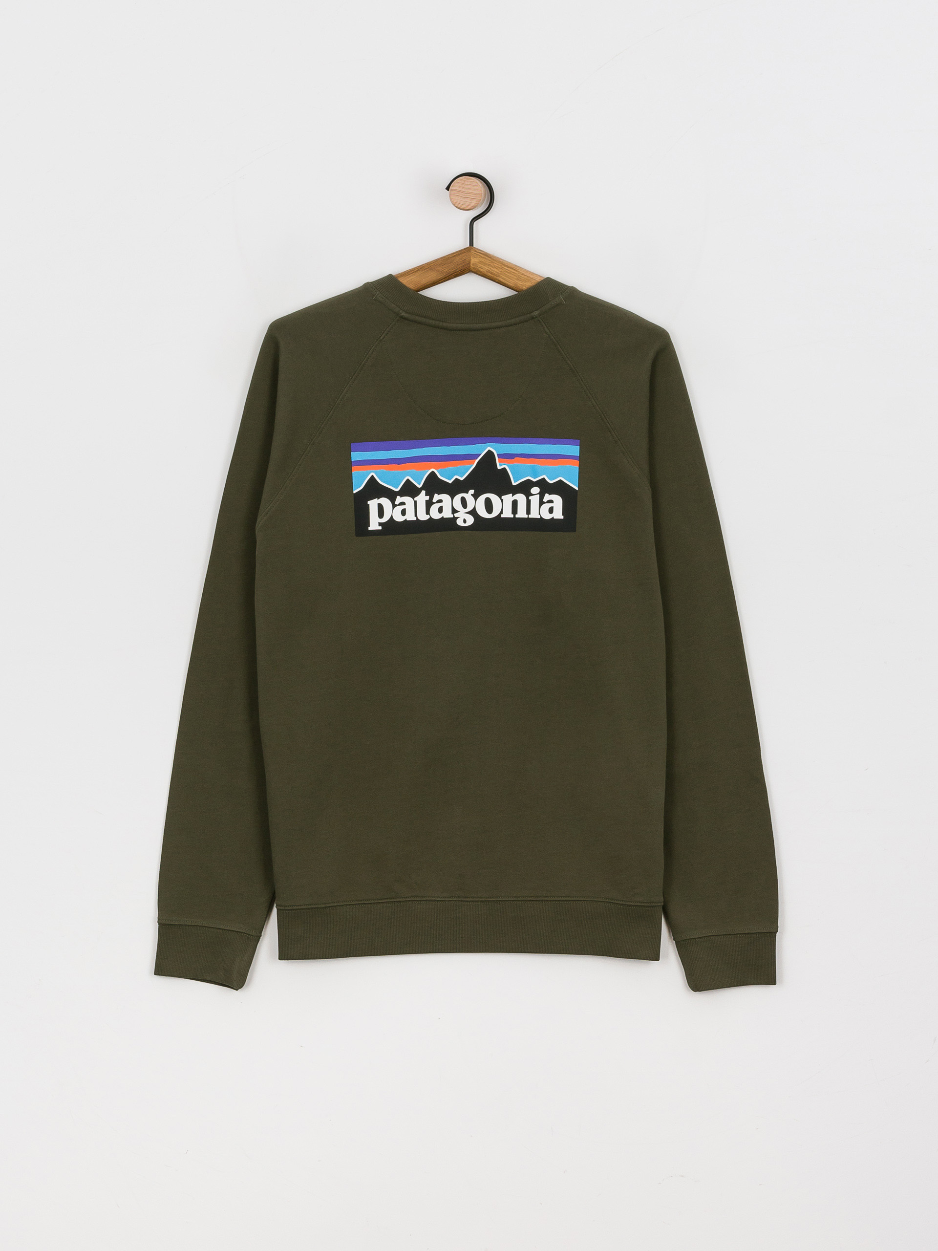 Bluza Patagonia P 6 Logo Organic Crew (basin green)