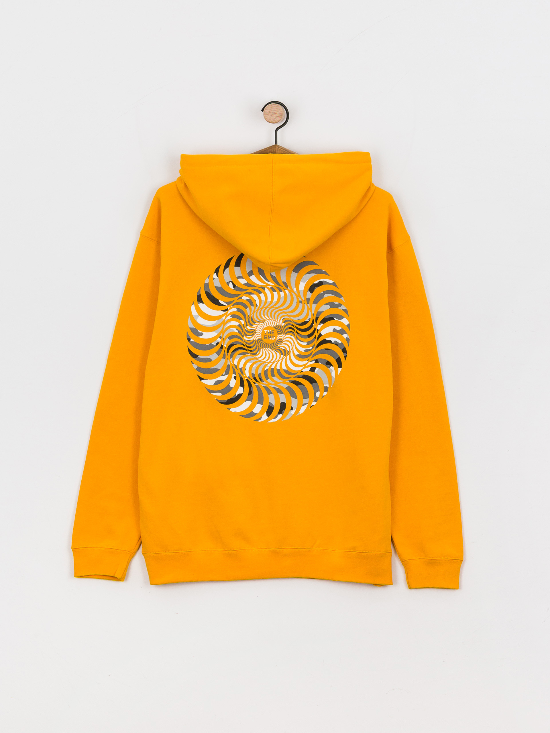 Bluza z kapturem Spitfire Camo Classic HD (new gold)