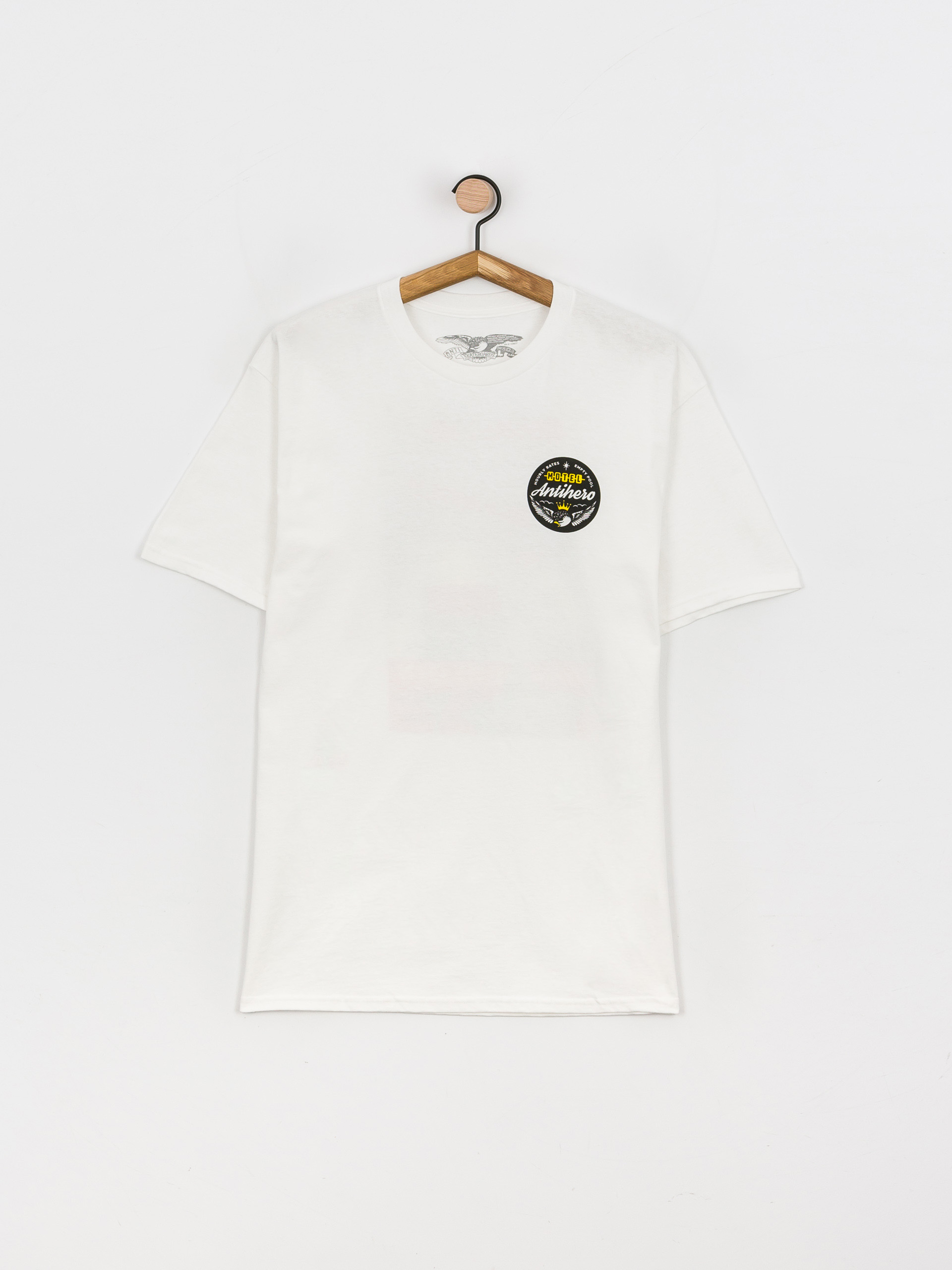 T-shirt Antihero Motel 18 (white/yellow)