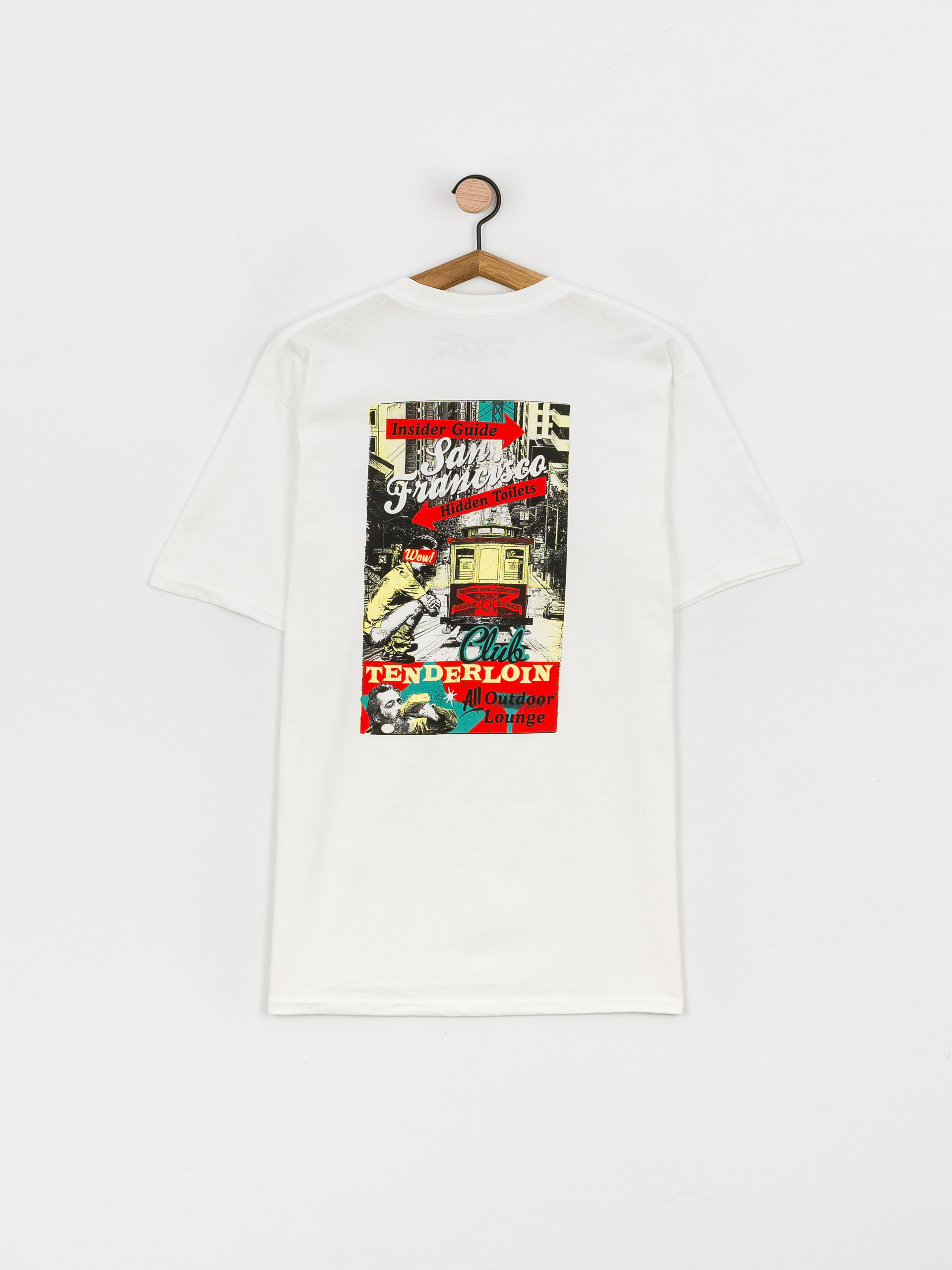 T-shirt Antihero Motel 18 (white/yellow)