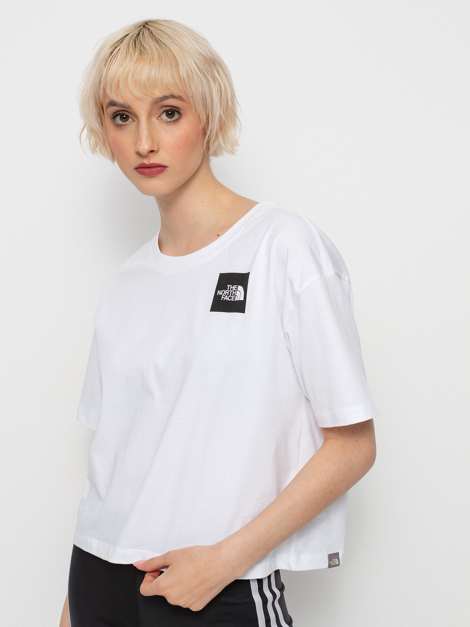 T-shirt The North Face Cropped Fine Wmn (tnf white)