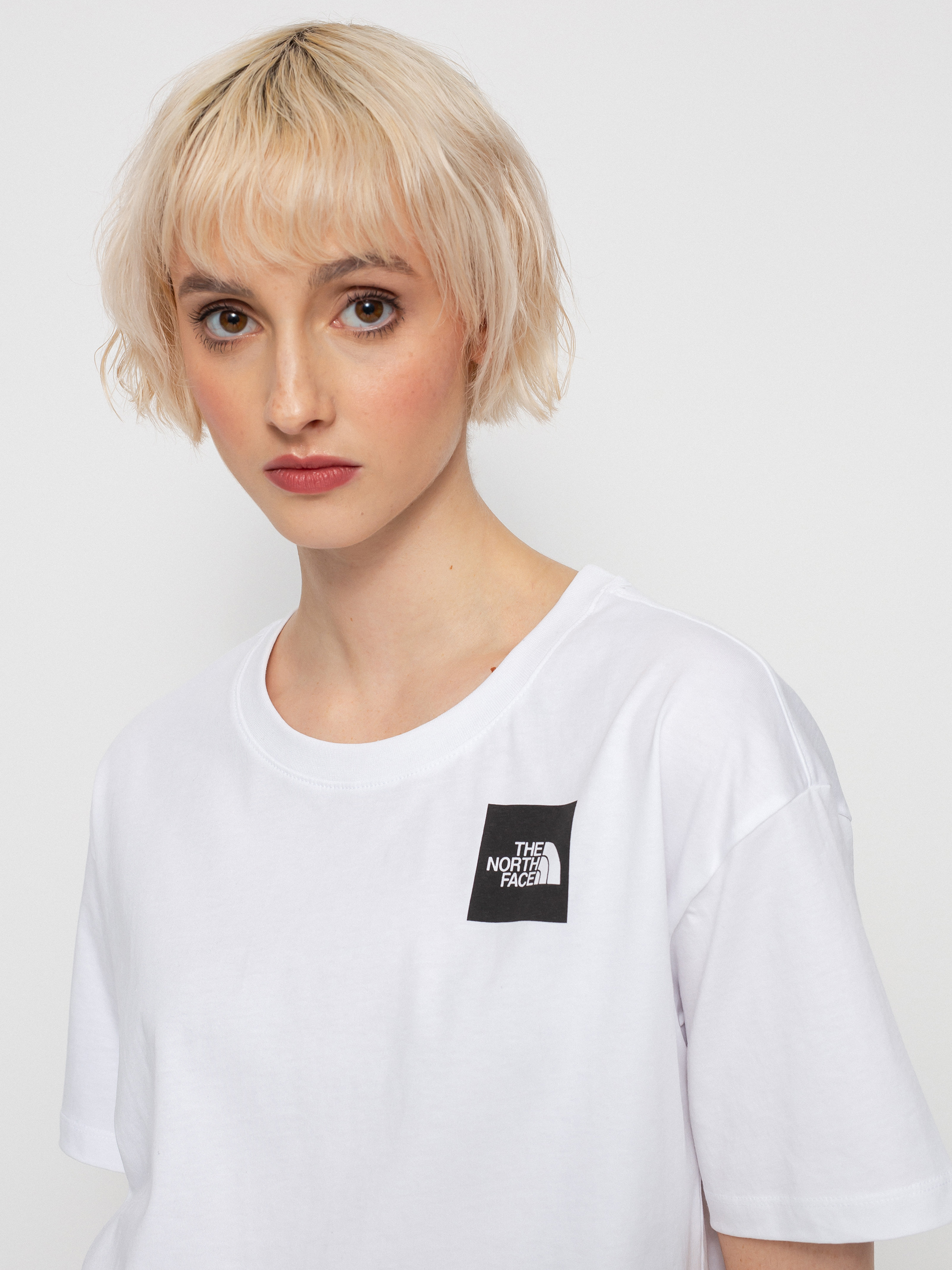 T-shirt The North Face Cropped Fine Wmn (tnf white)