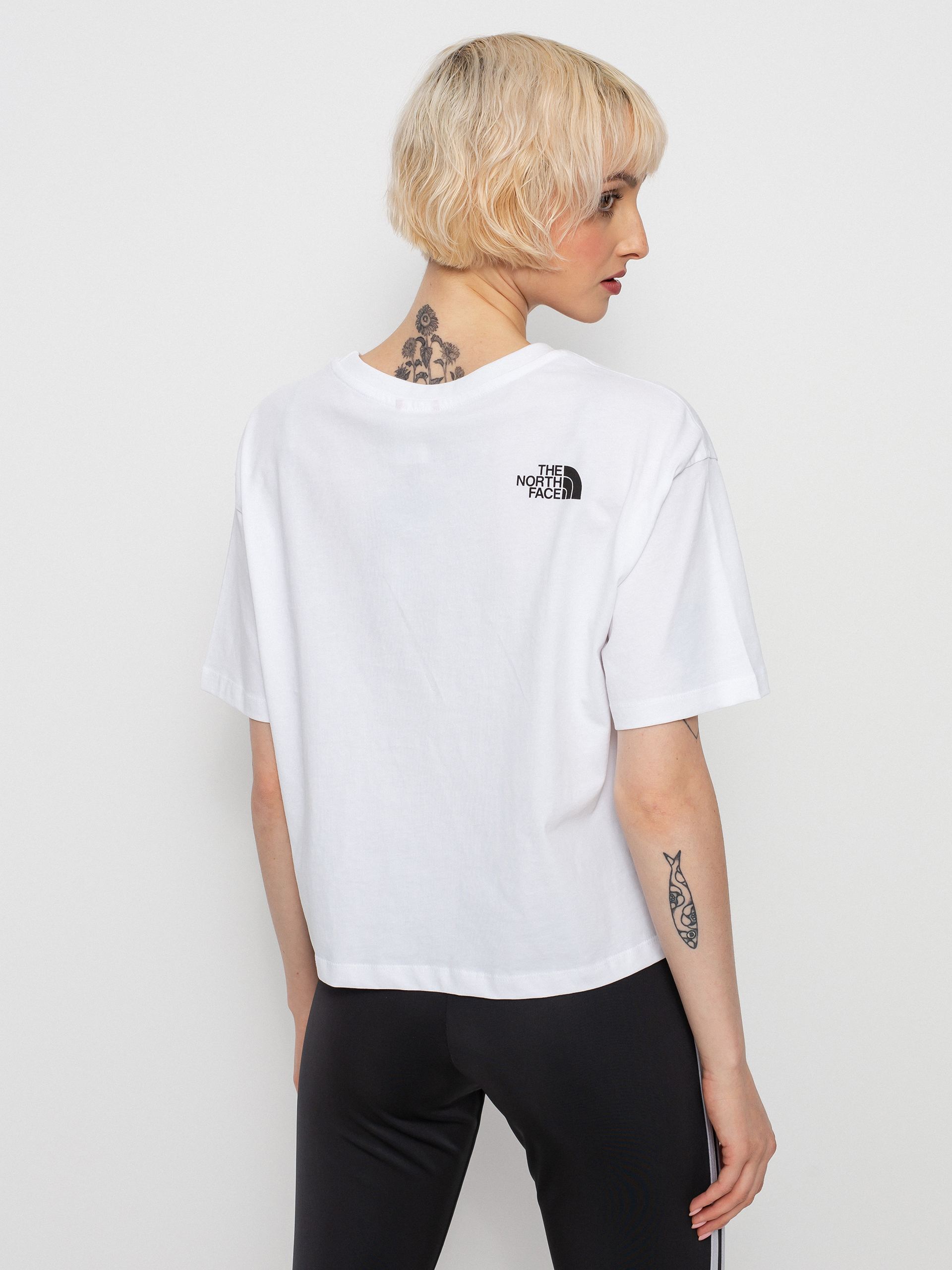 T-shirt The North Face Cropped Fine Wmn (tnf white)