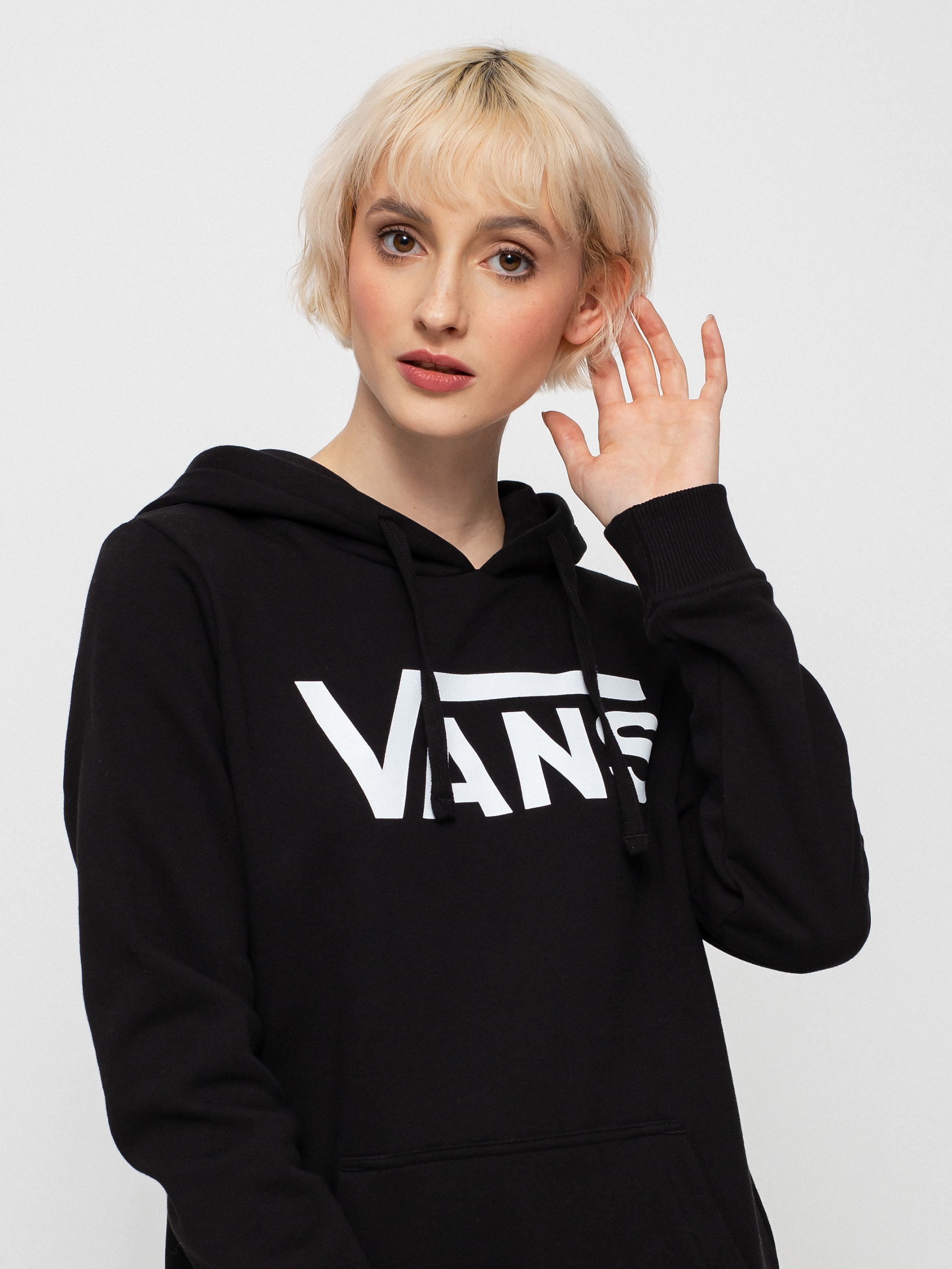 Bluza z kapturem Vans Classic V II HD Wmn (black)