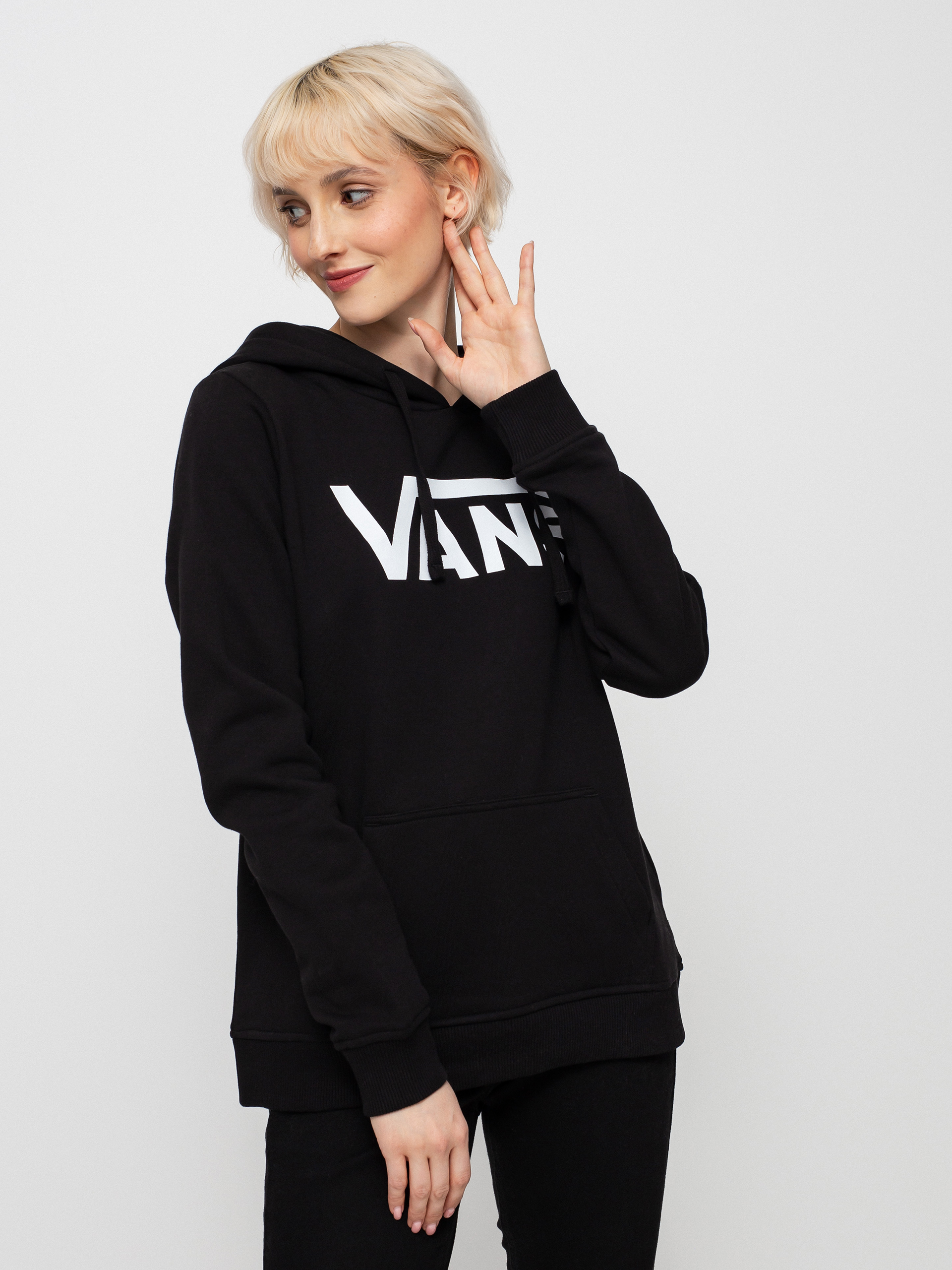 Bluza z kapturem Vans Classic V II HD Wmn (black)