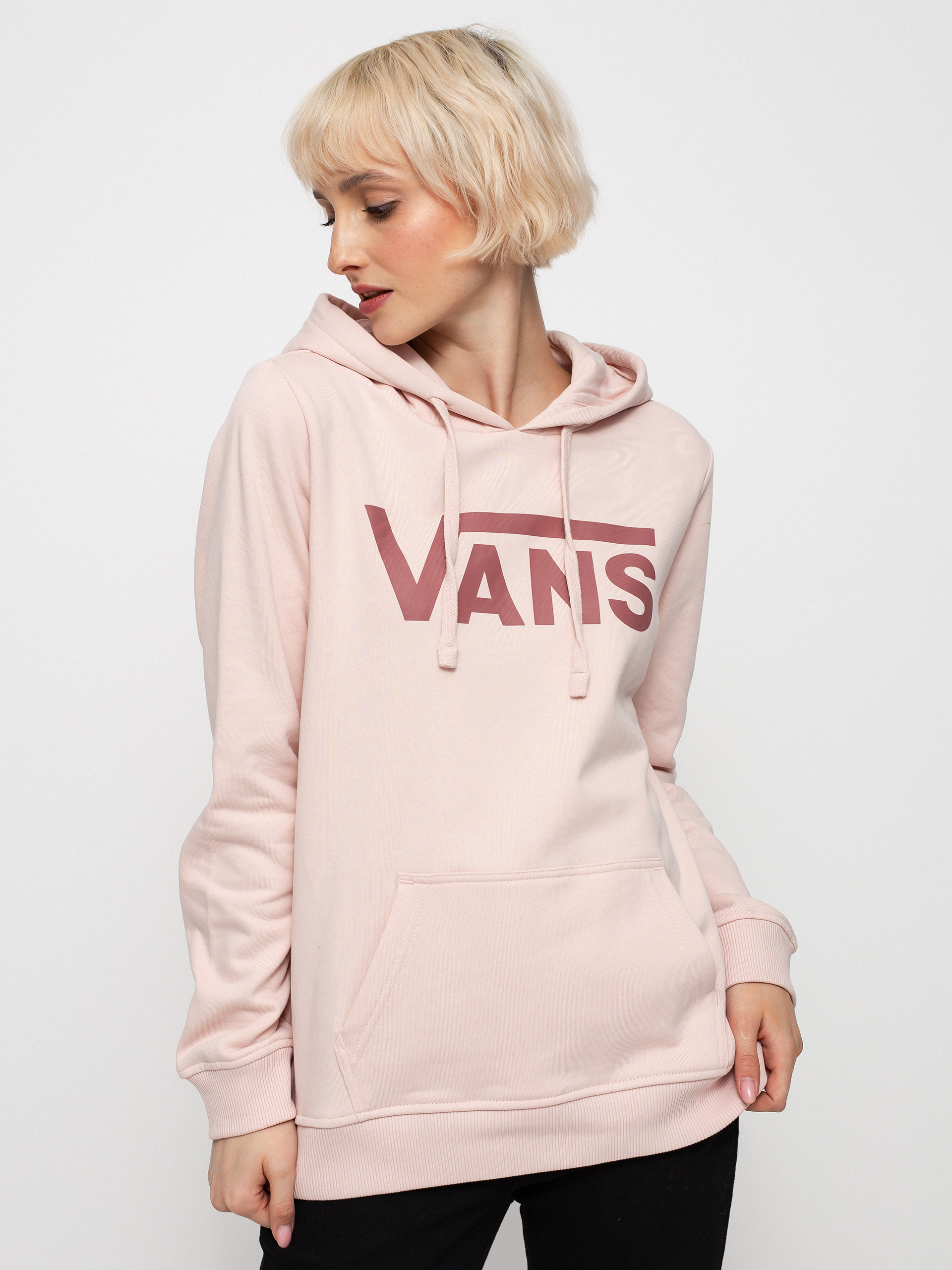 Bluza z kapturem Vans Classic V II HD Wmn (peach whip)