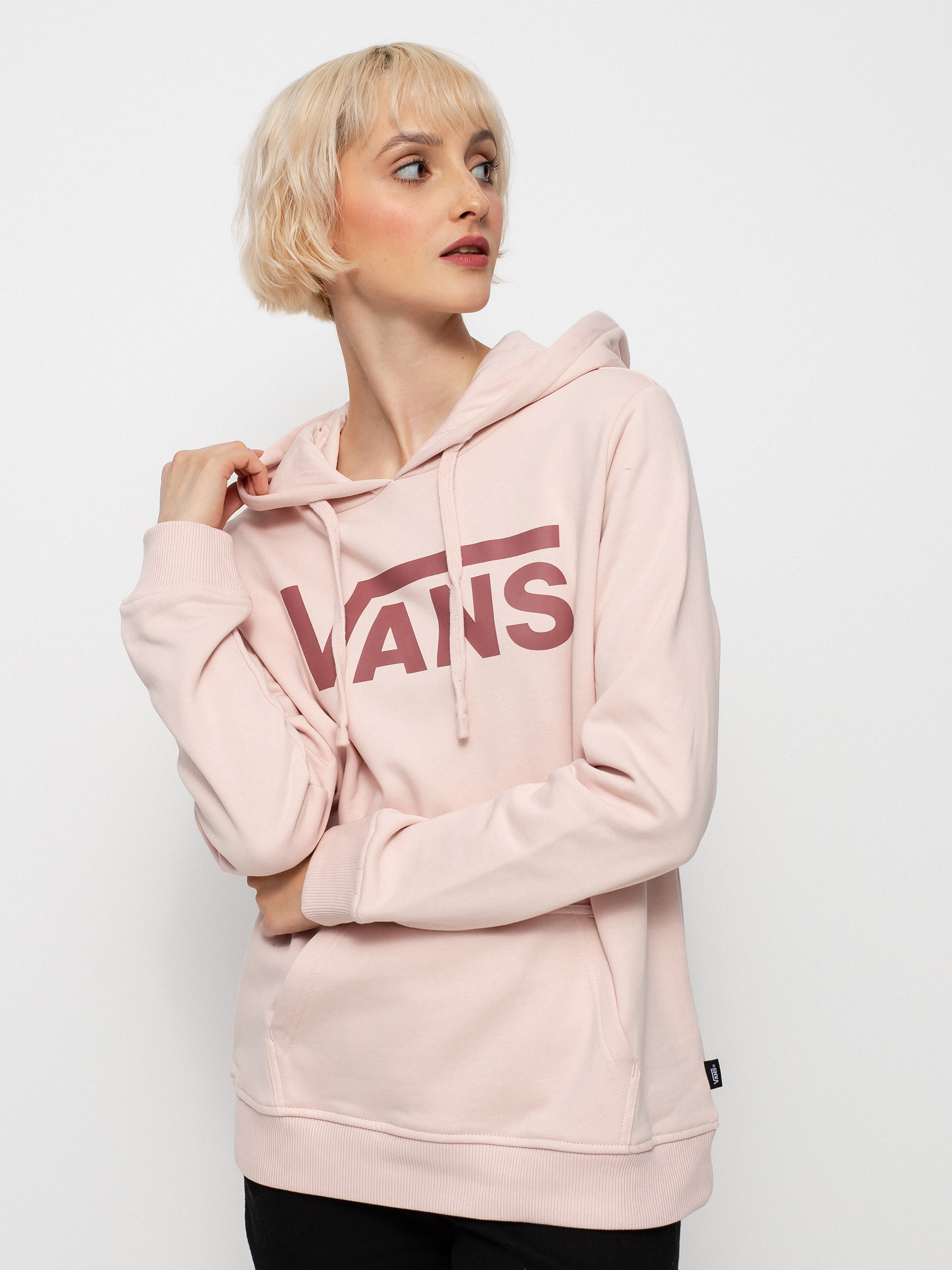 Bluza z kapturem Vans Classic V II HD Wmn (peach whip)