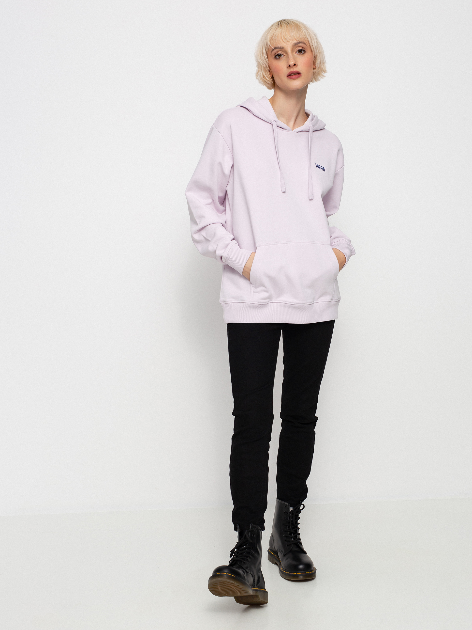 Bluza z kapturem Vans Flying V Bff HD Wmn (lavender fog)