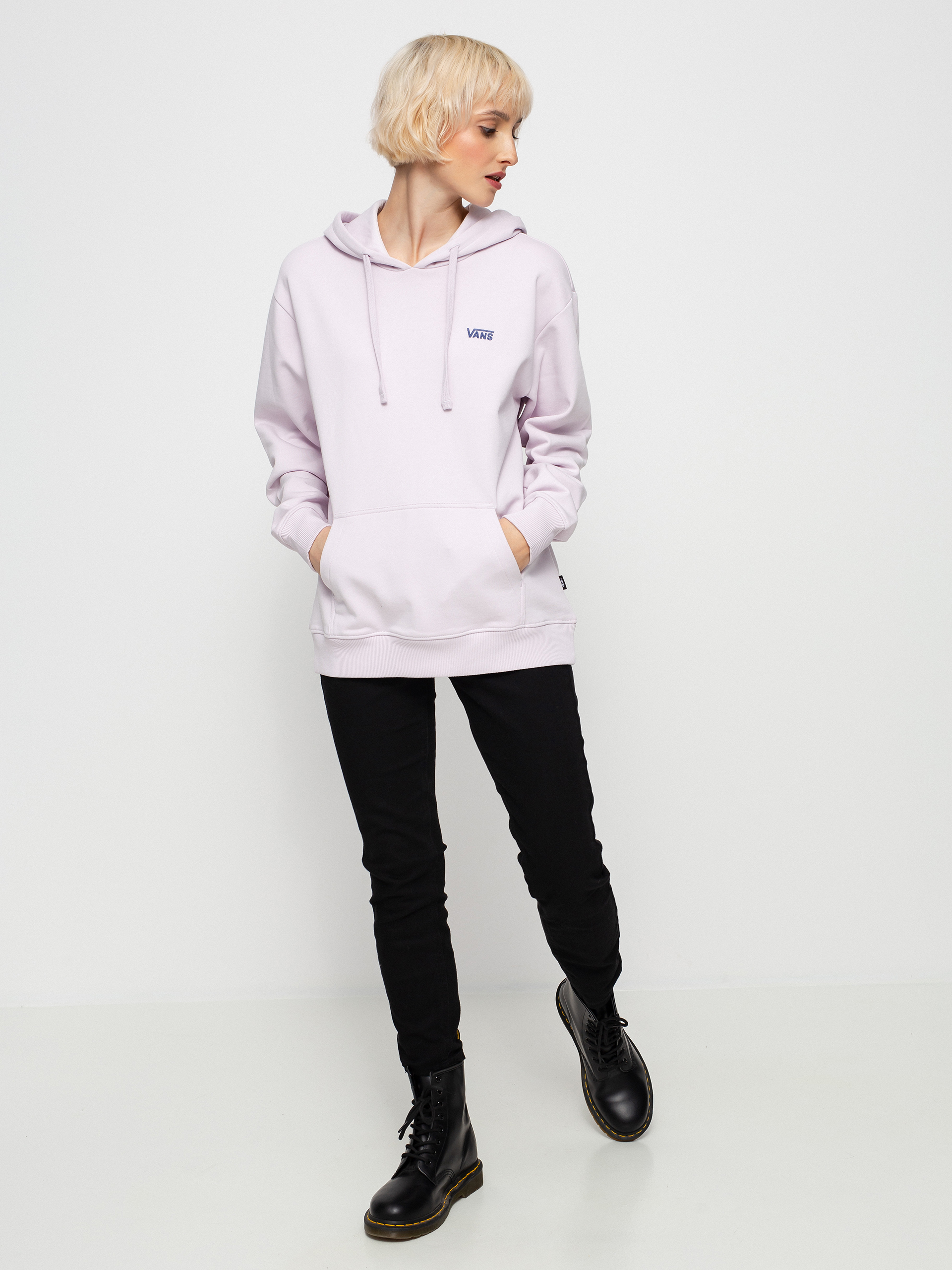 Bluza z kapturem Vans Flying V Bff HD Wmn (lavender fog)