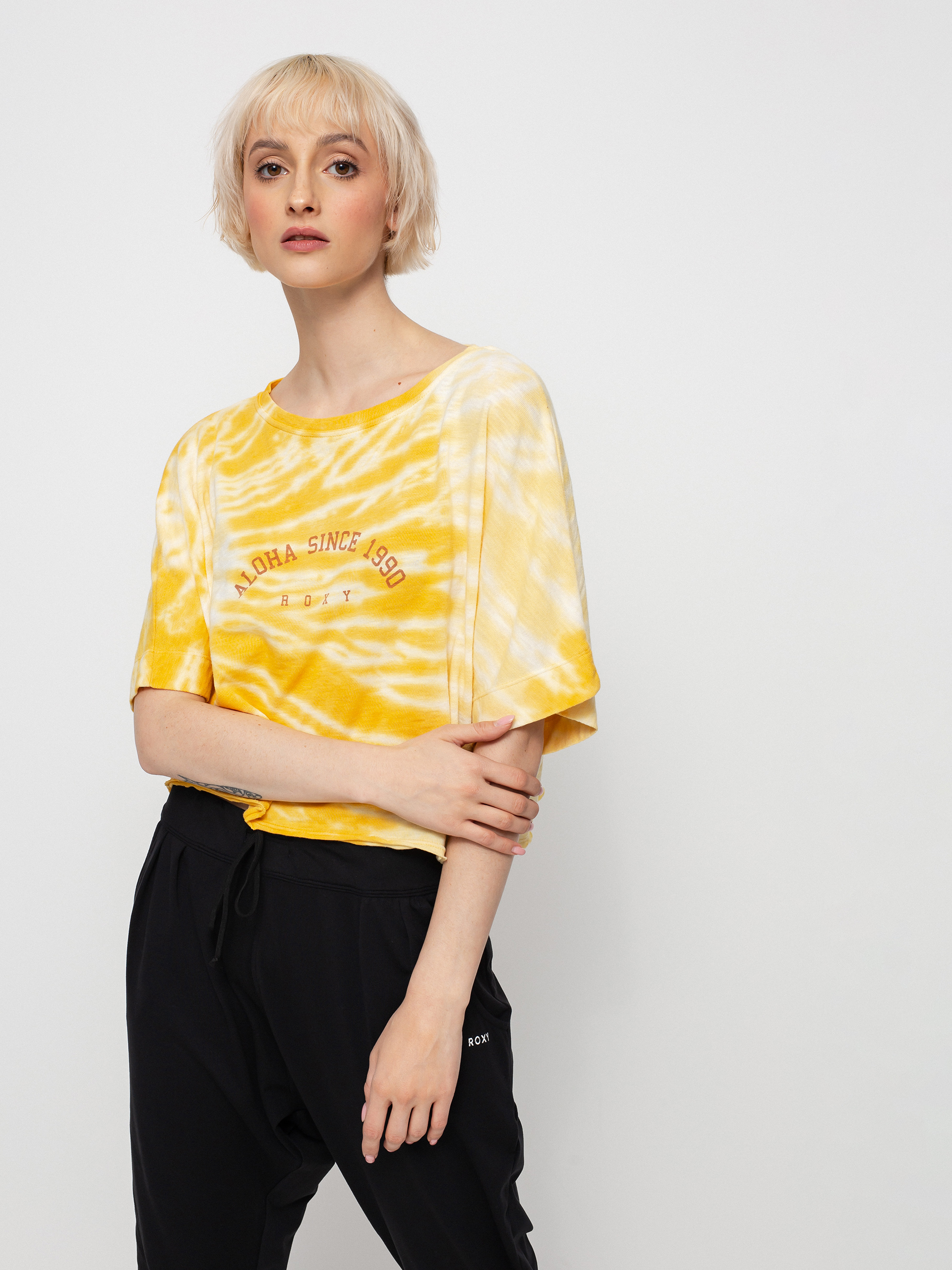 T-shirt Roxy Aloha Day Dstf Wmn (ochre)