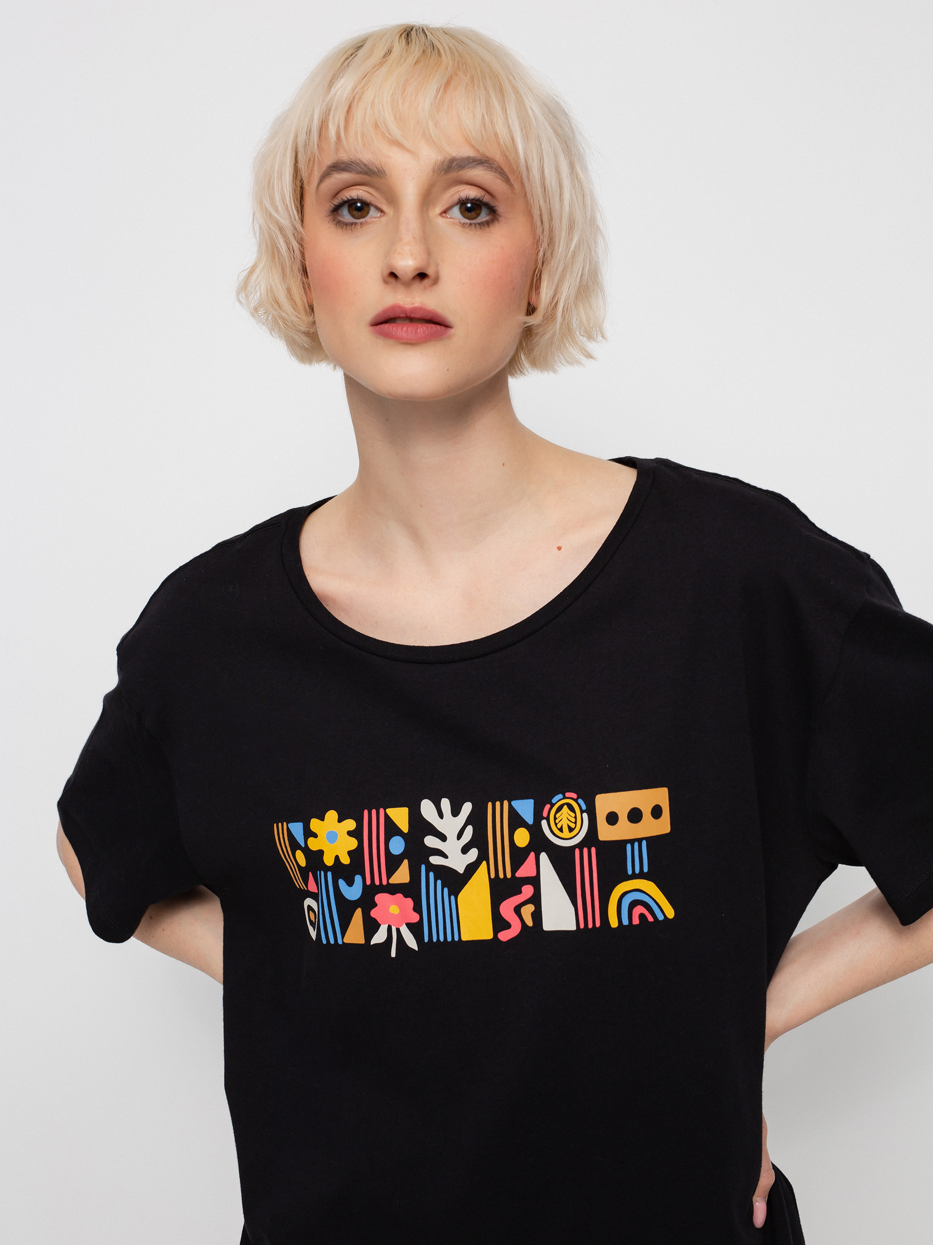 T-shirt Element Bello Wmn (flint black)