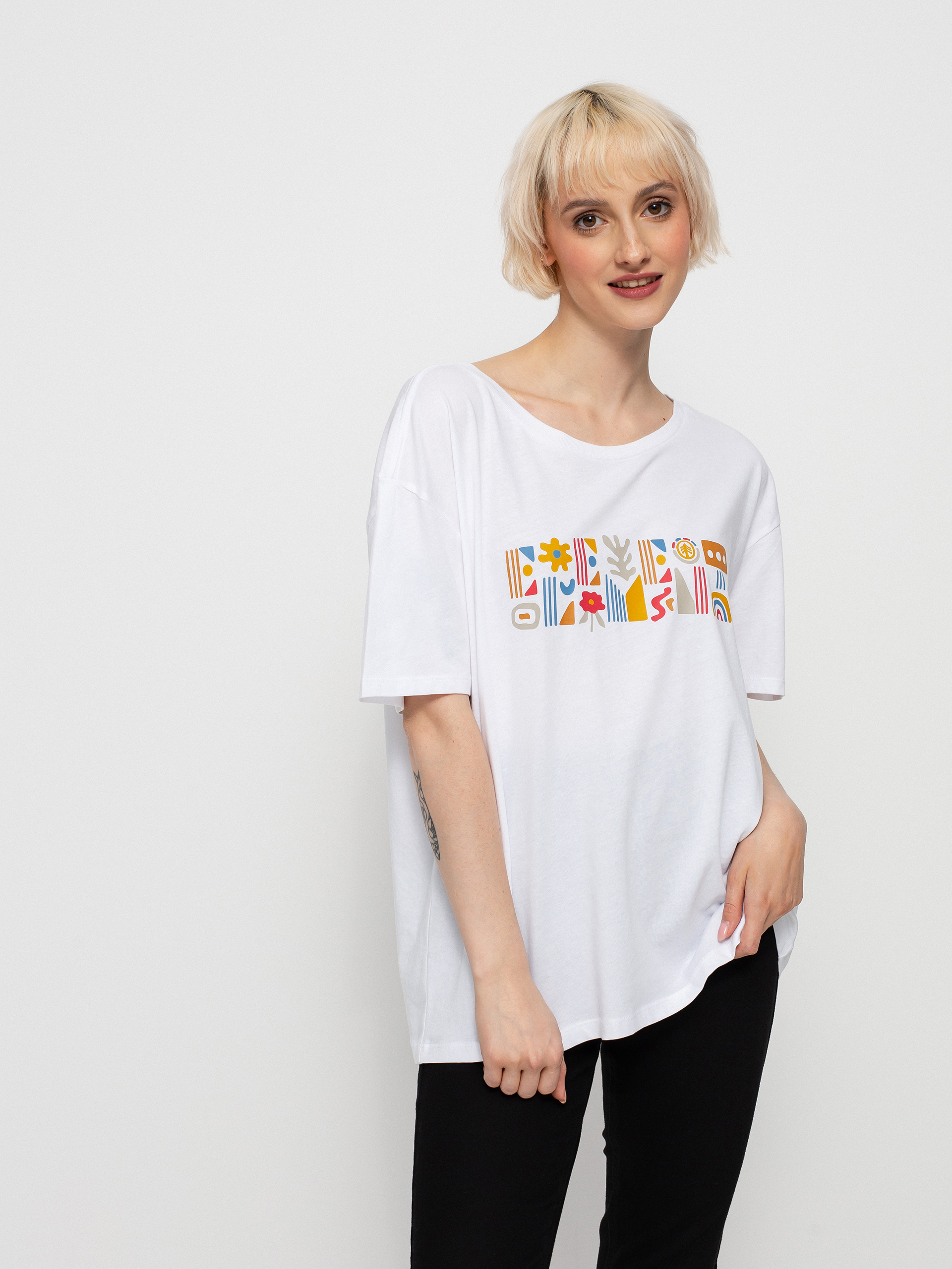 T-shirt Element Bello Wmn (optic white)