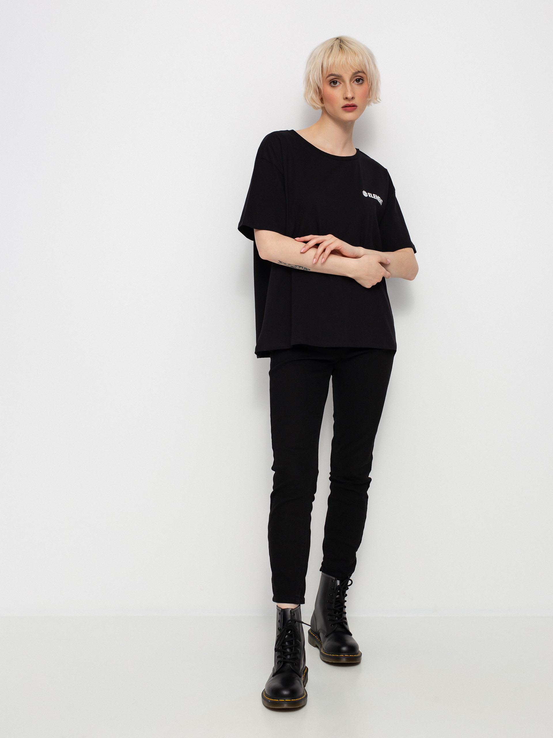 T-shirt Element Blazin Chest Wmn (flint black)
